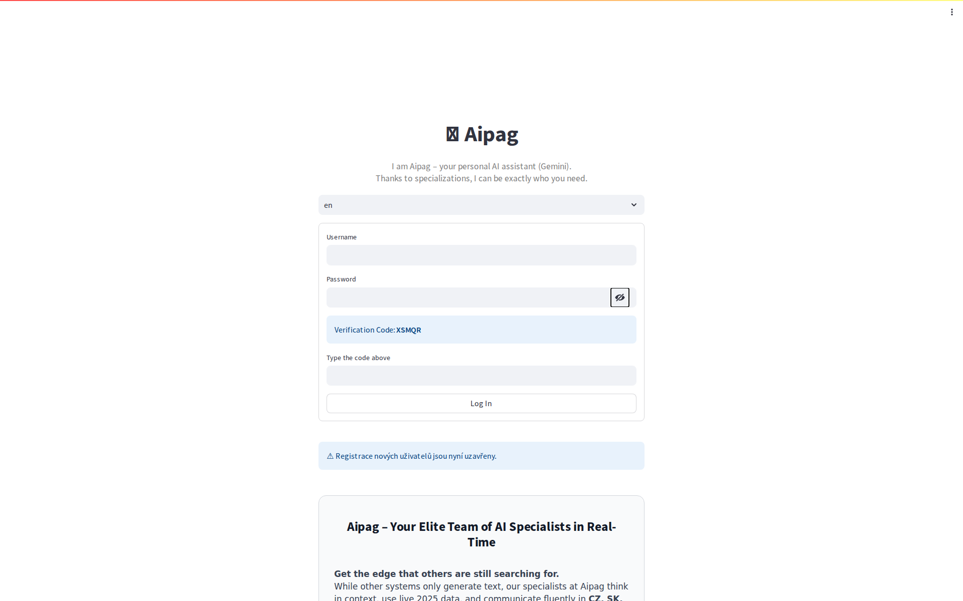 Náhľad webu aipag.sk