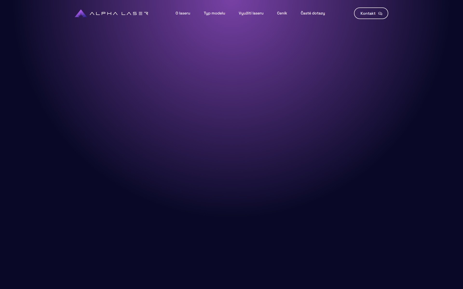 Náhľad webu alphapulselaser.sk