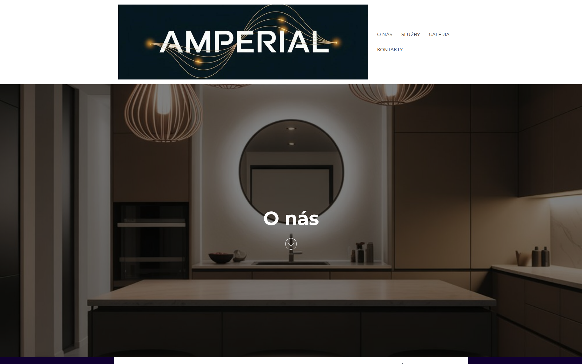 Náhľad webu amperial.sk