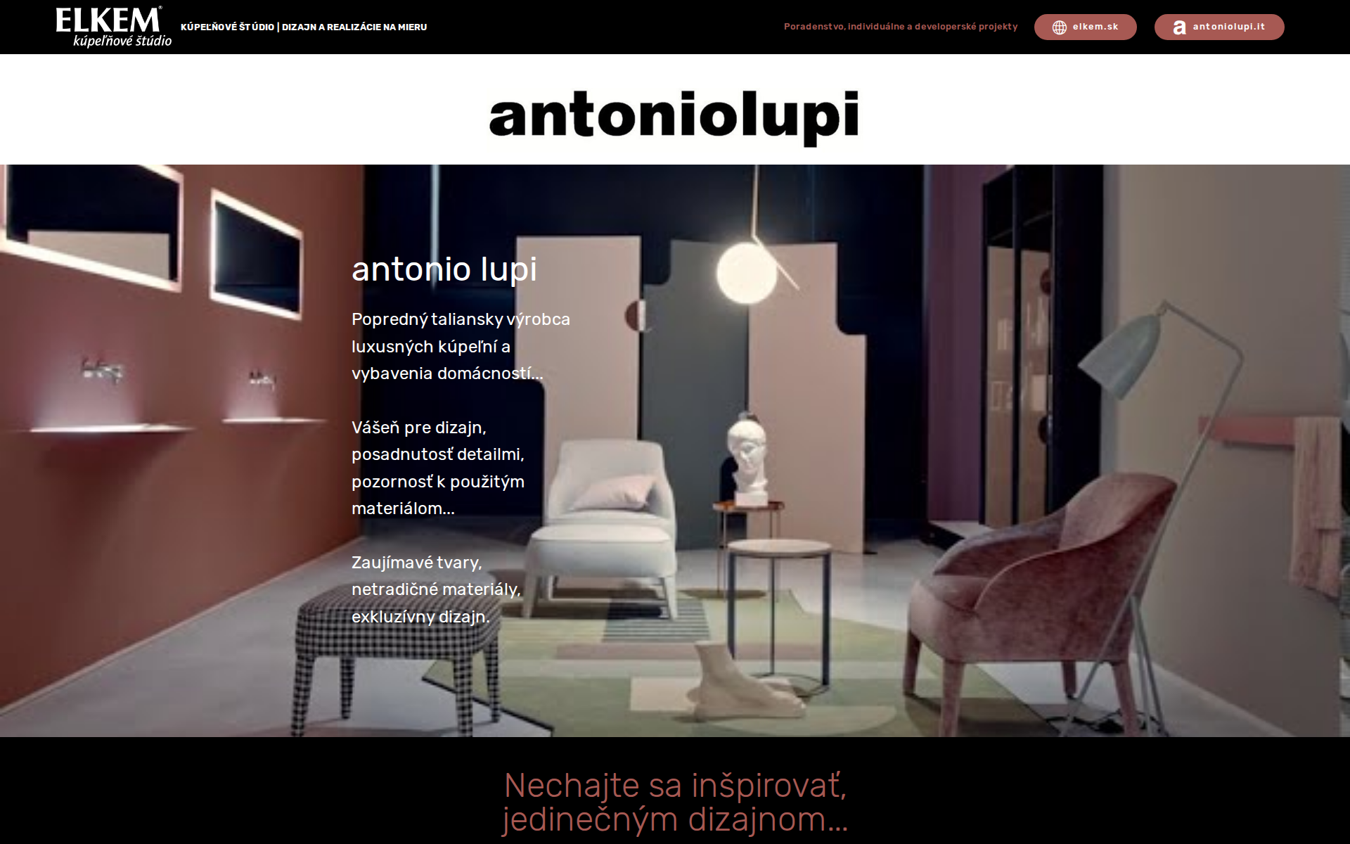 Náhľad webu antoniolupi.sk