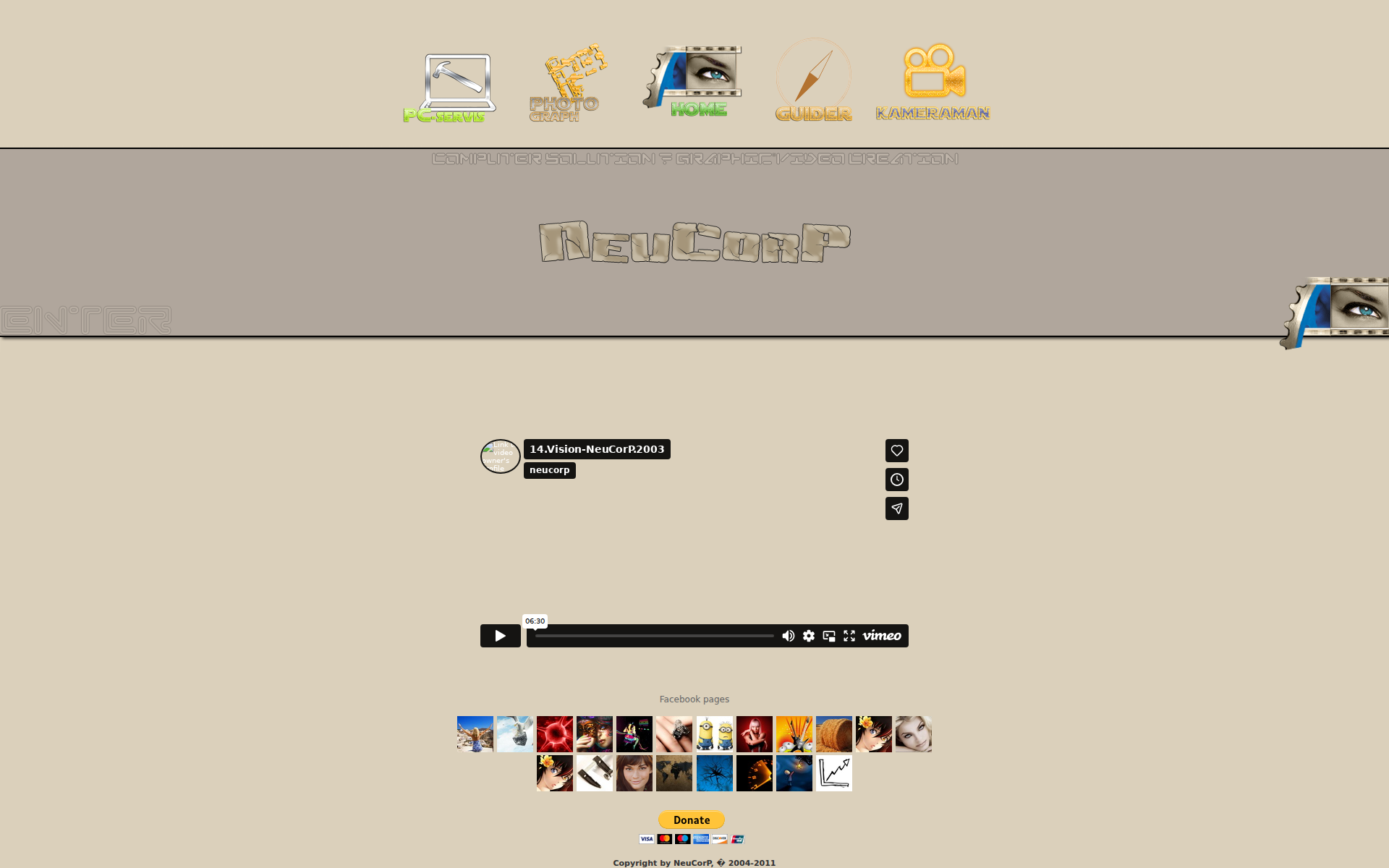 Náhľad webu artemisvanpelt.sk