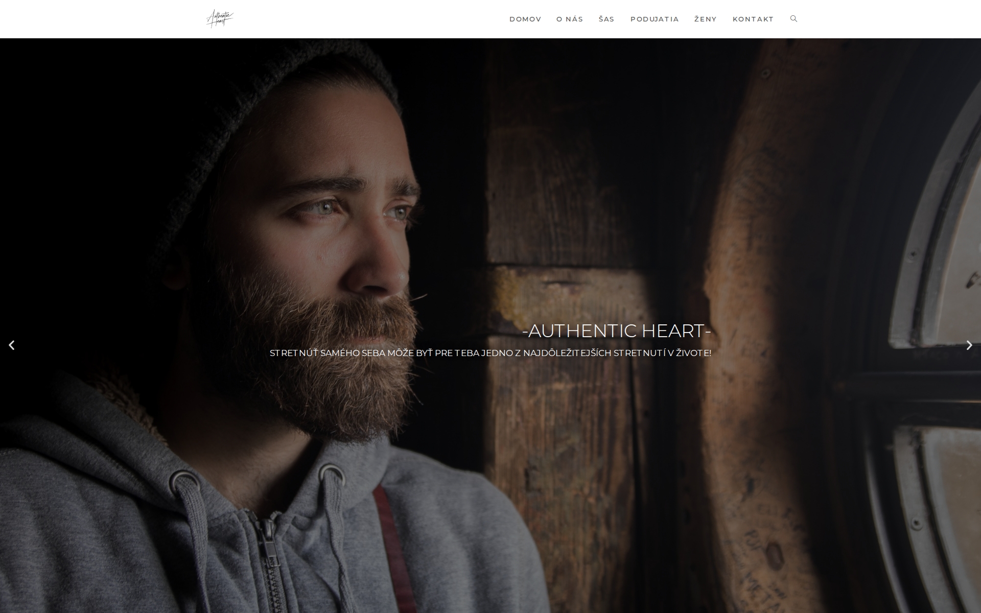 Náhľad webu autentickesrdce.sk