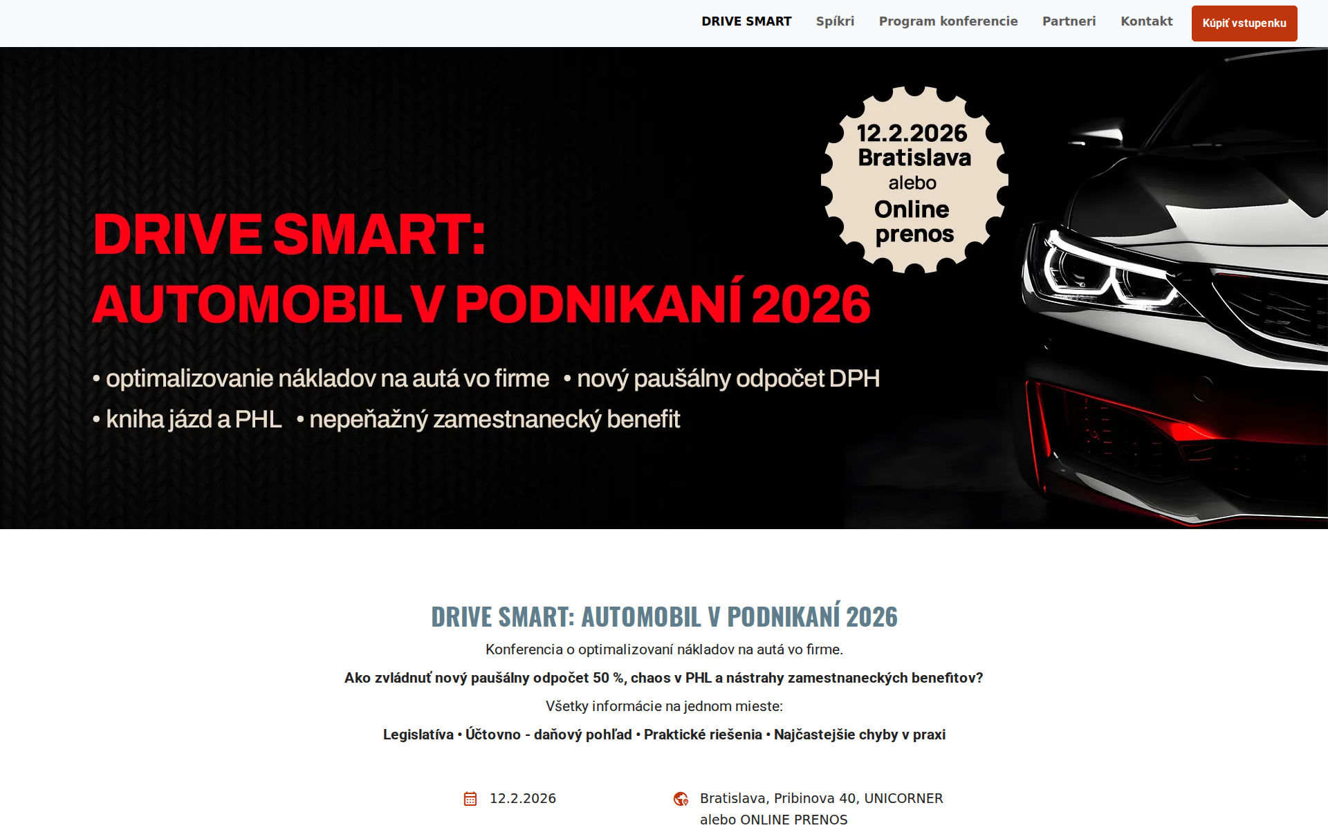 Náhľad webu automobilvpodnikani.sk