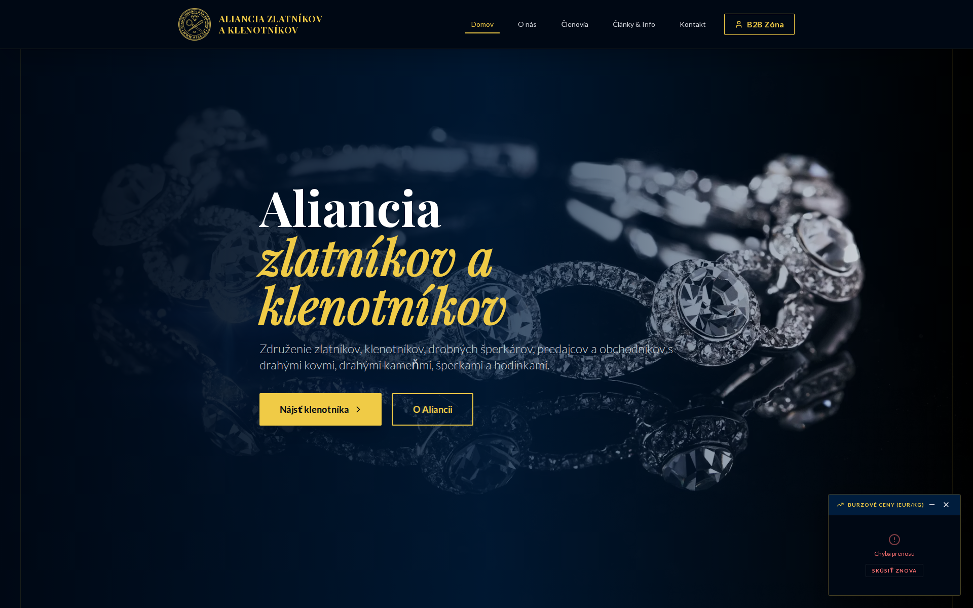 Náhľad webu azak.sk