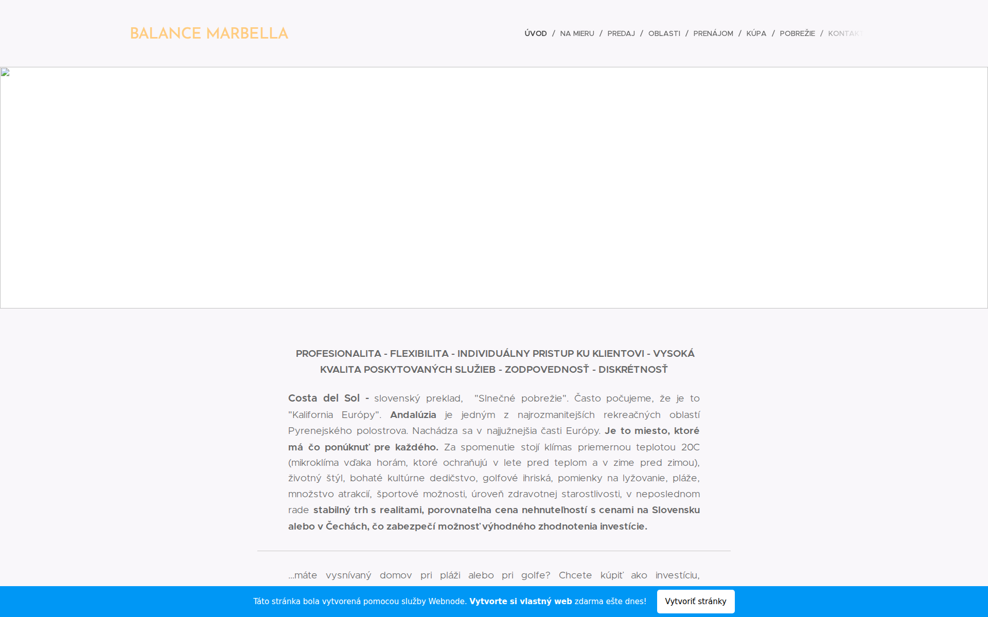 Náhľad webu balancemarbella.sk