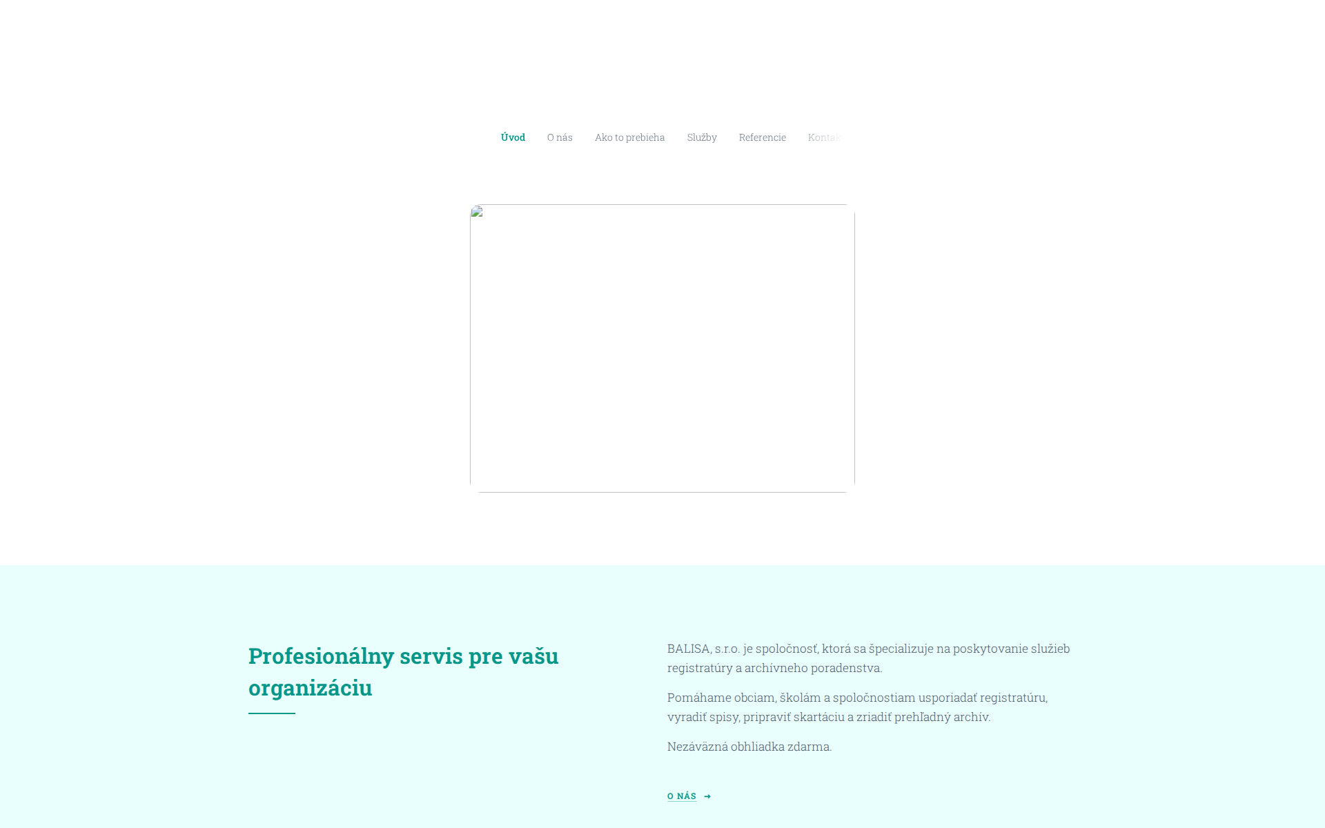 Náhľad webu balisa.sk