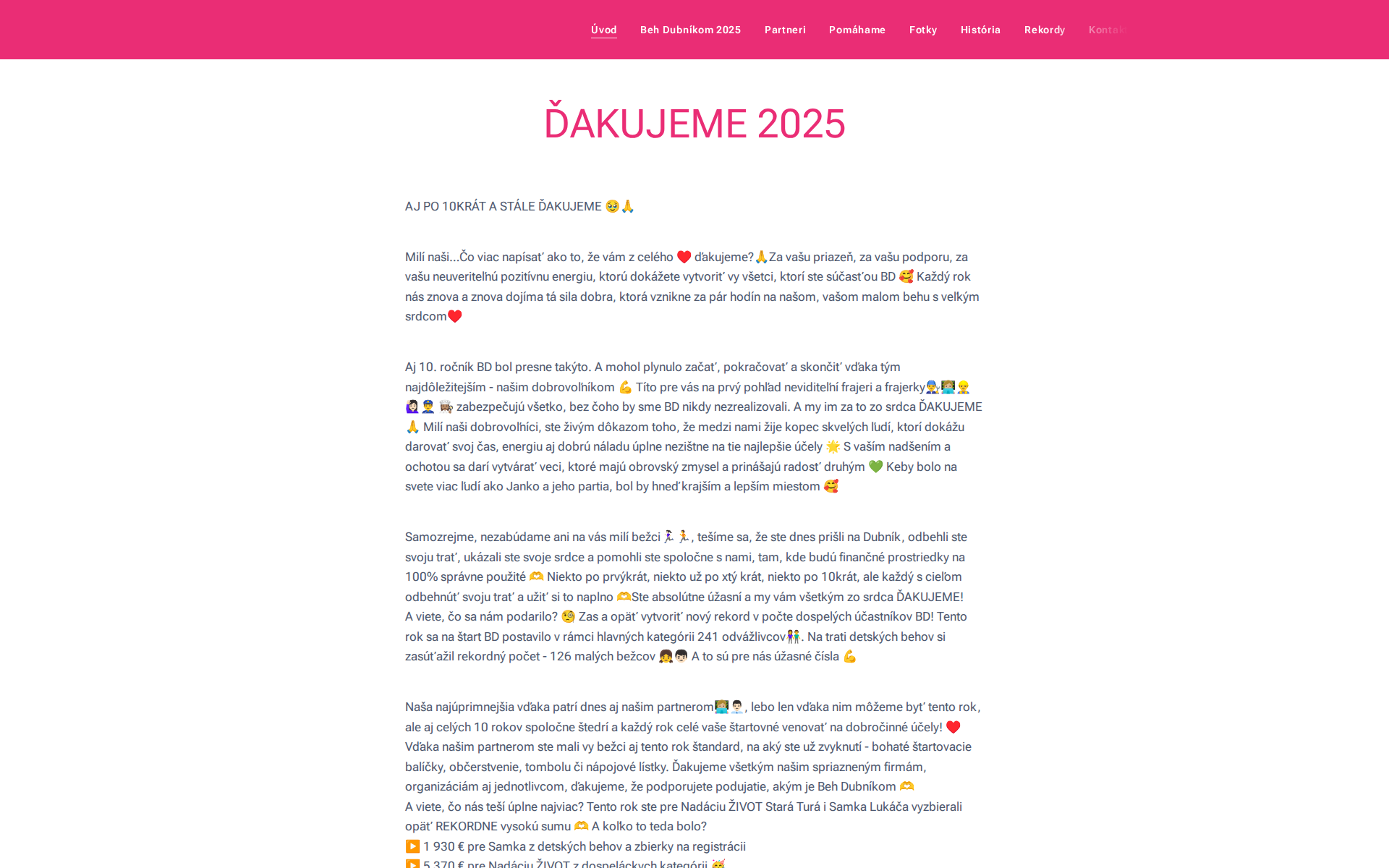 Náhľad webu behdubnikom.sk