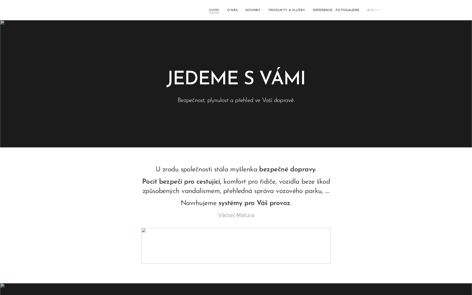 Náhľad webu bezpecnevozidlo.sk