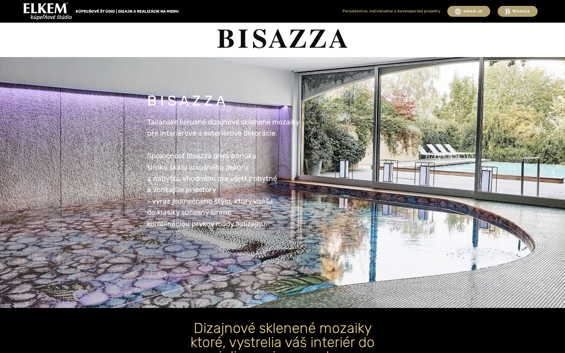 Náhľad webu bisazza-mozaiky.sk