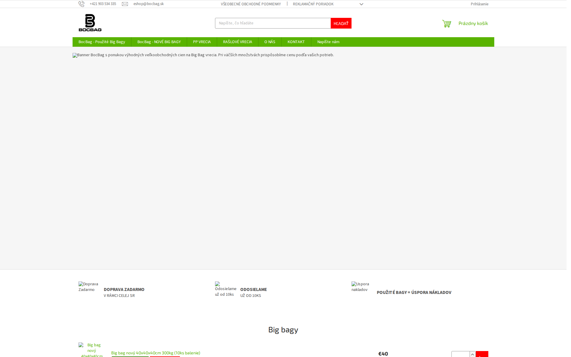 Náhľad webu bocbag.sk