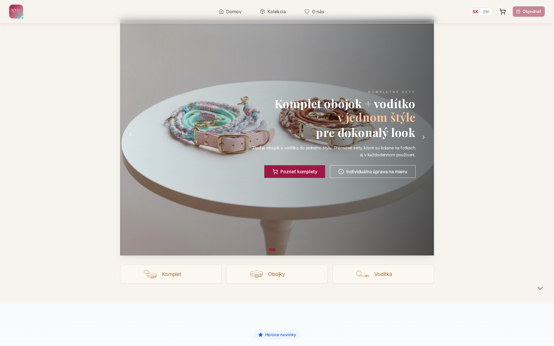 Náhľad webu bollu.sk