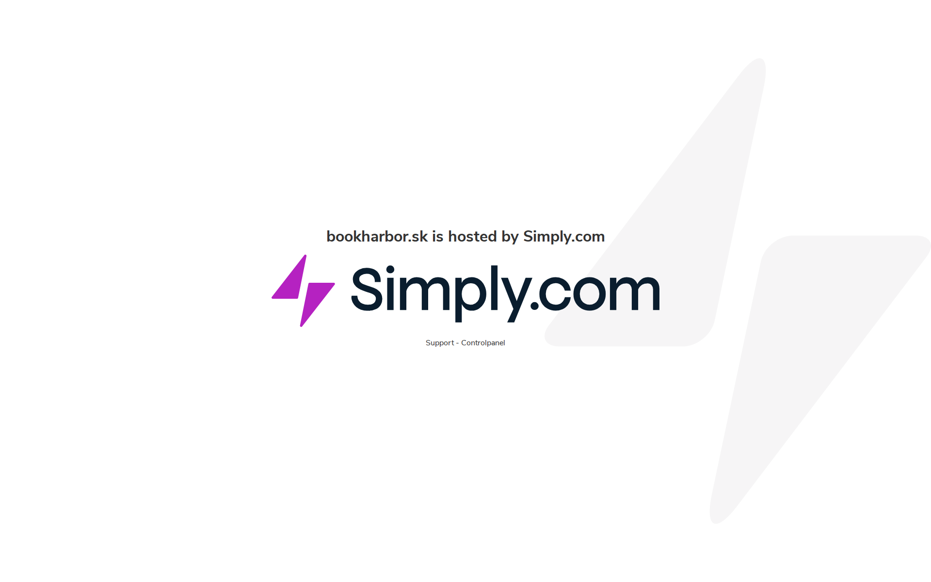 Náhľad webu bookharbor.sk