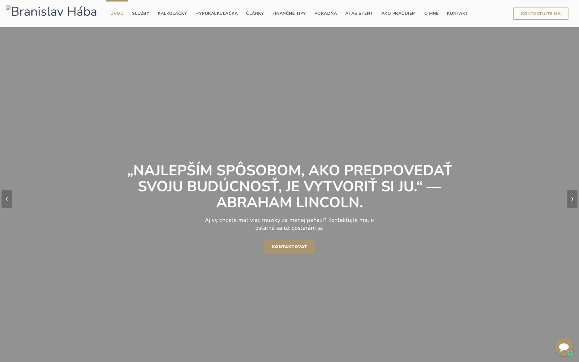 Náhľad webu branislav-haba.sk