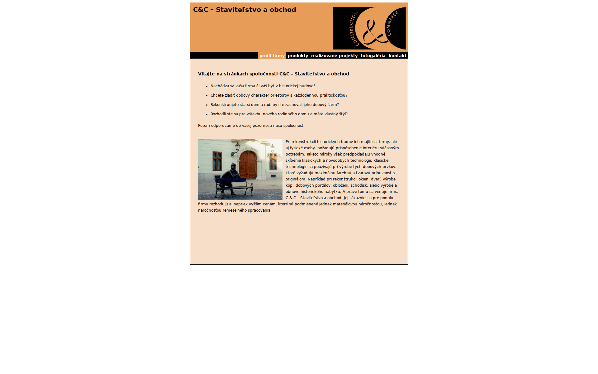 Náhľad webu cac-slovakia.sk