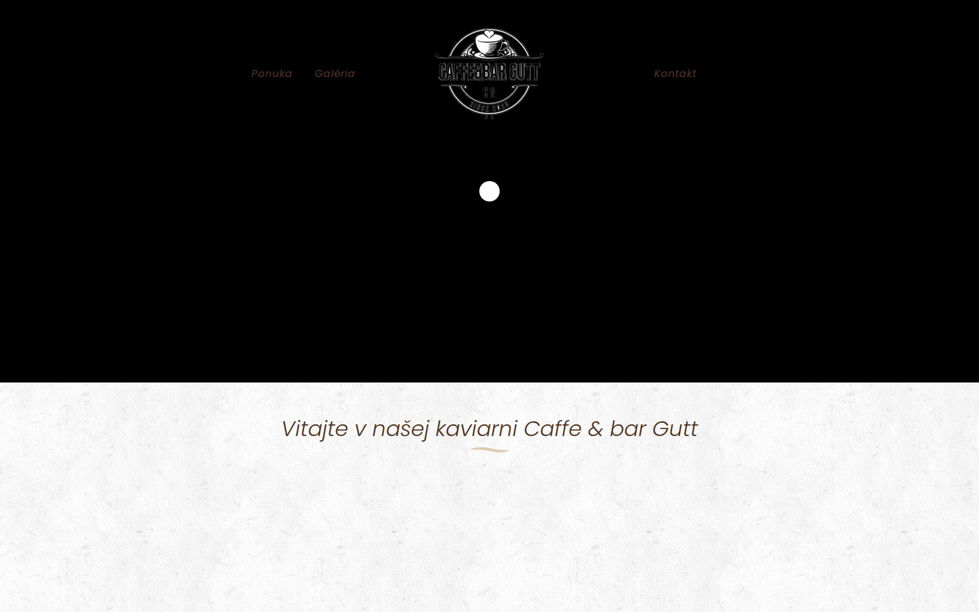 Náhľad webu caffebargutt.sk