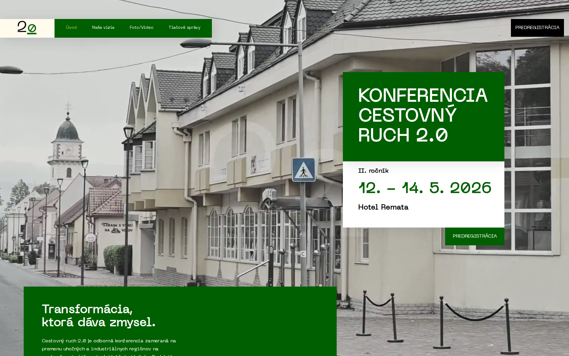 Náhľad webu cestovnyruch20.sk