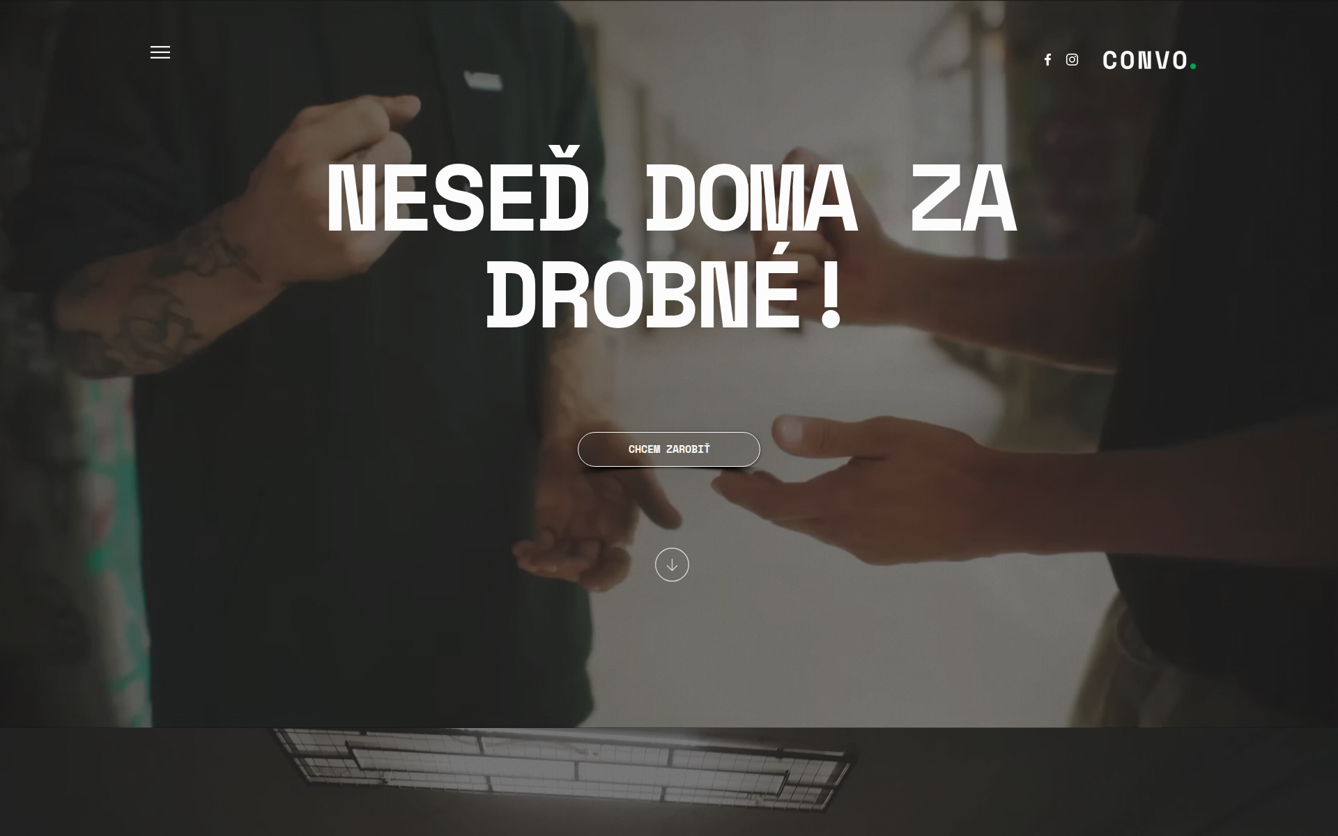 Náhľad webu convo.sk