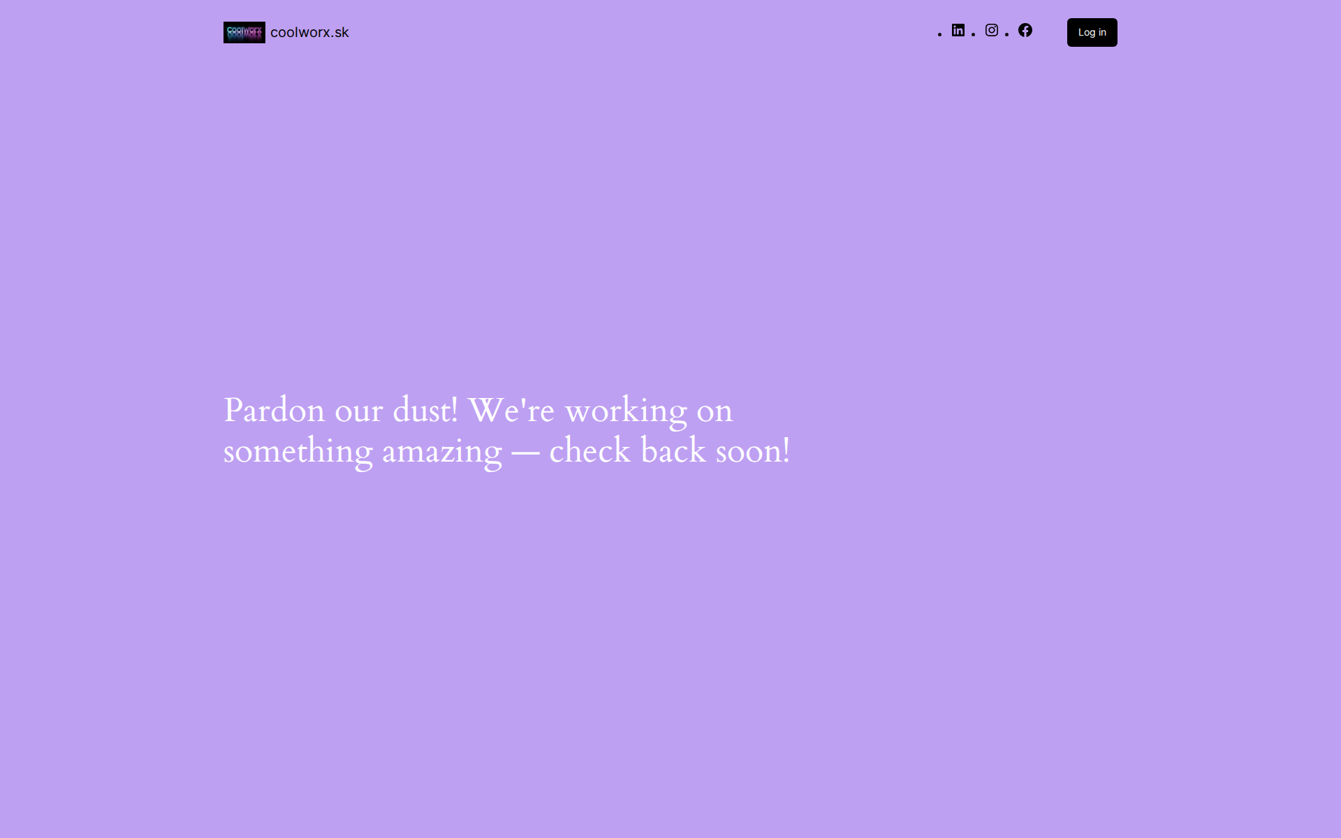 Náhľad webu coolworx.sk