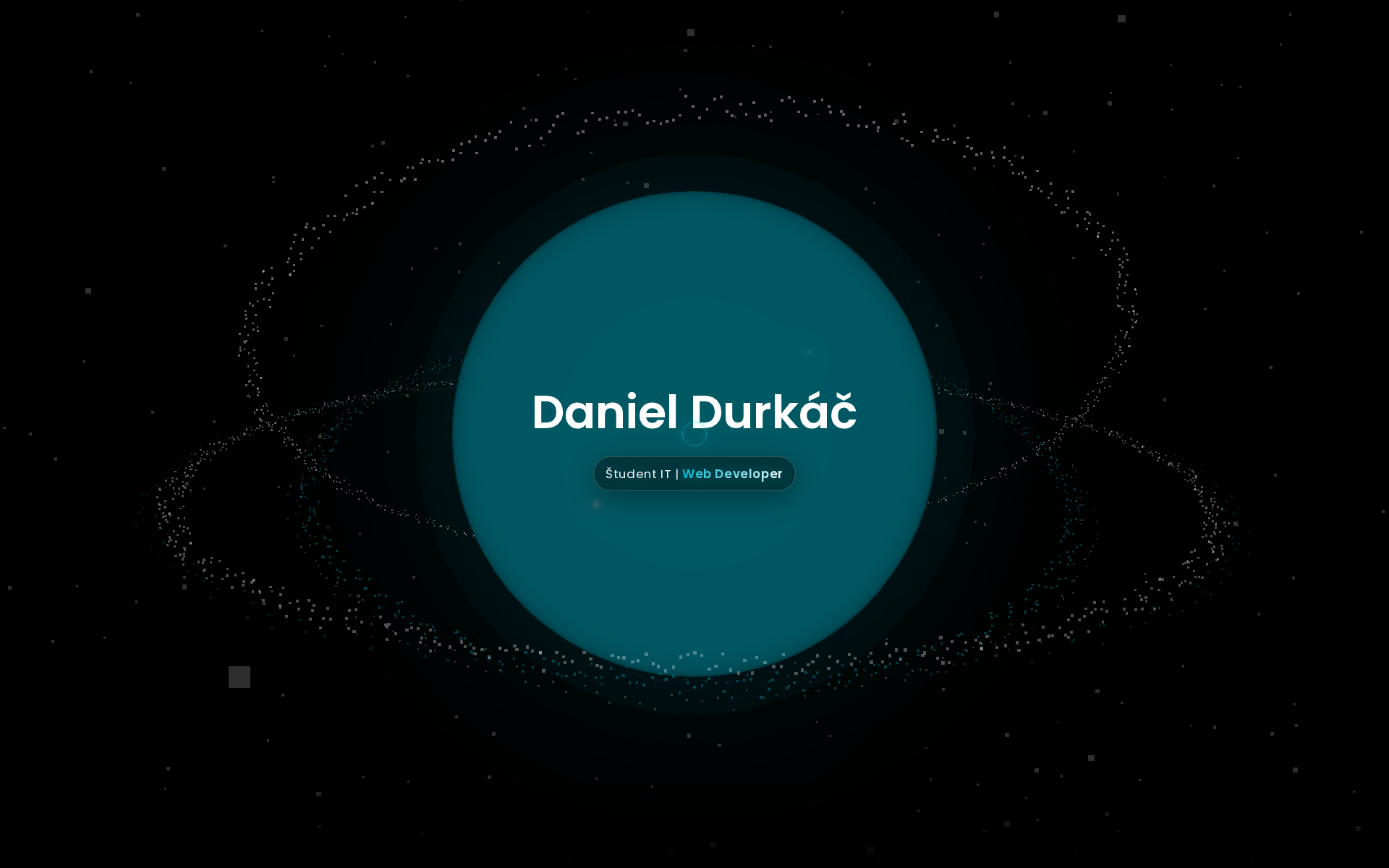 Náhľad webu danieldurkac.sk