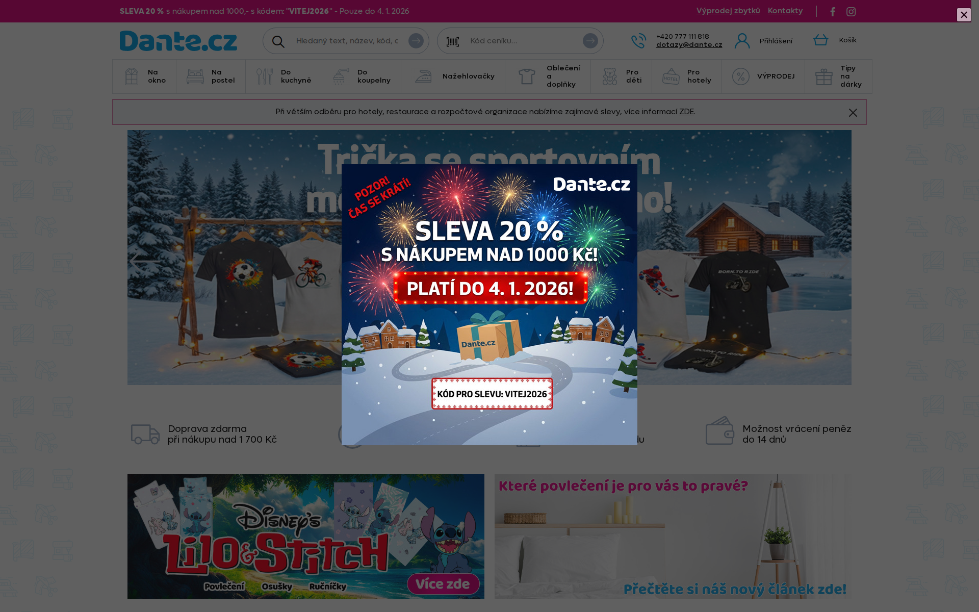 Náhľad webu dantini.sk