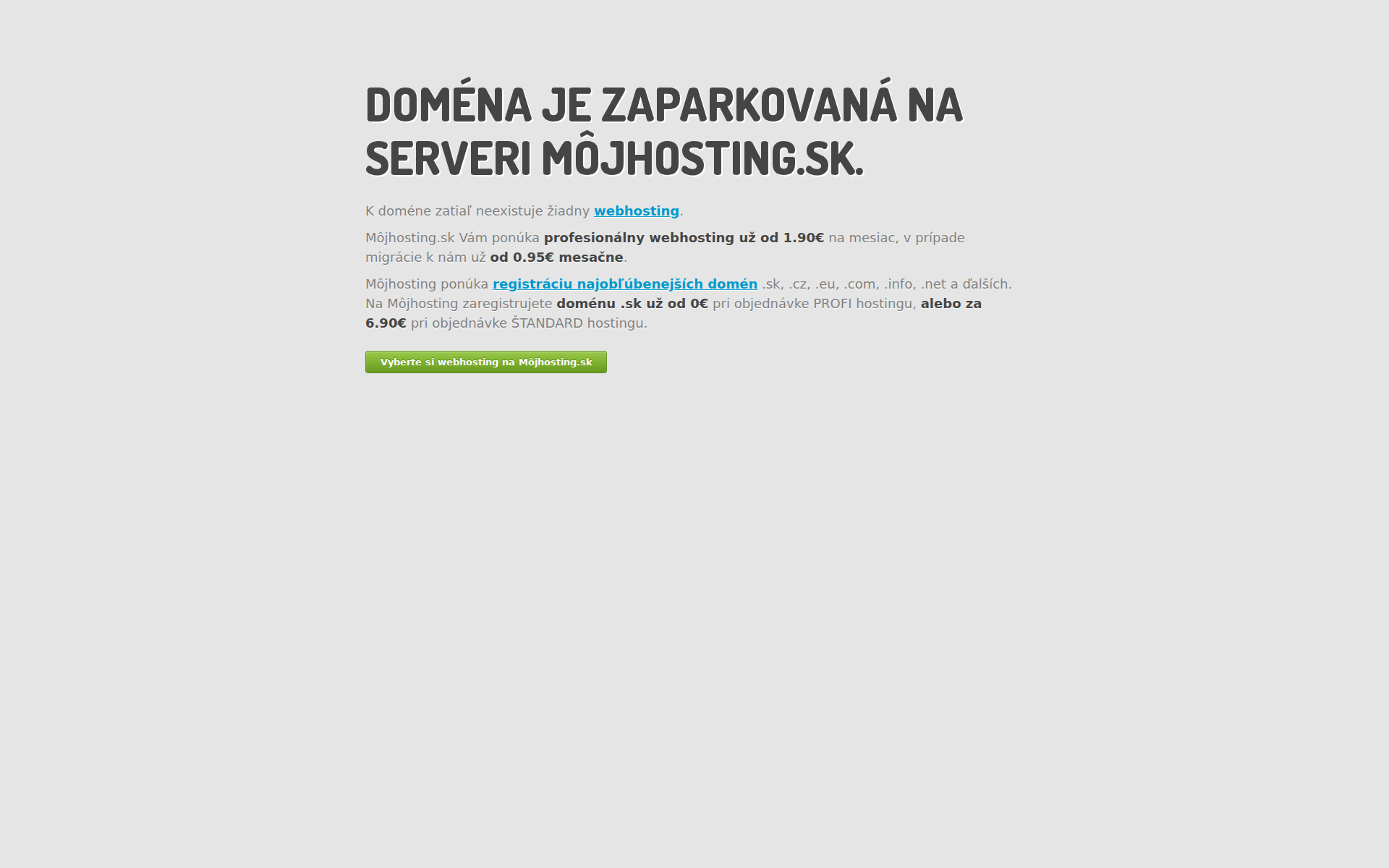 Náhľad webu datares.sk