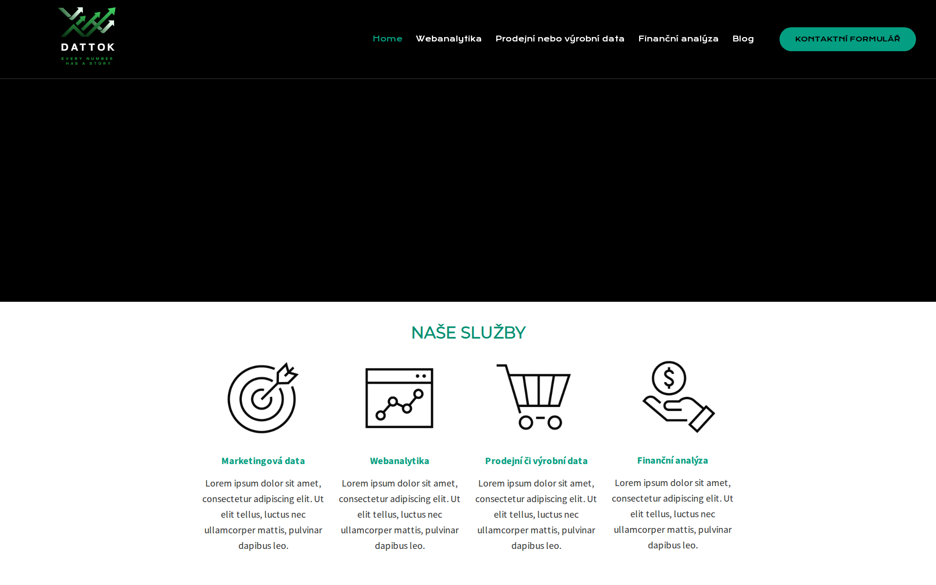 Náhľad webu dattok.sk
