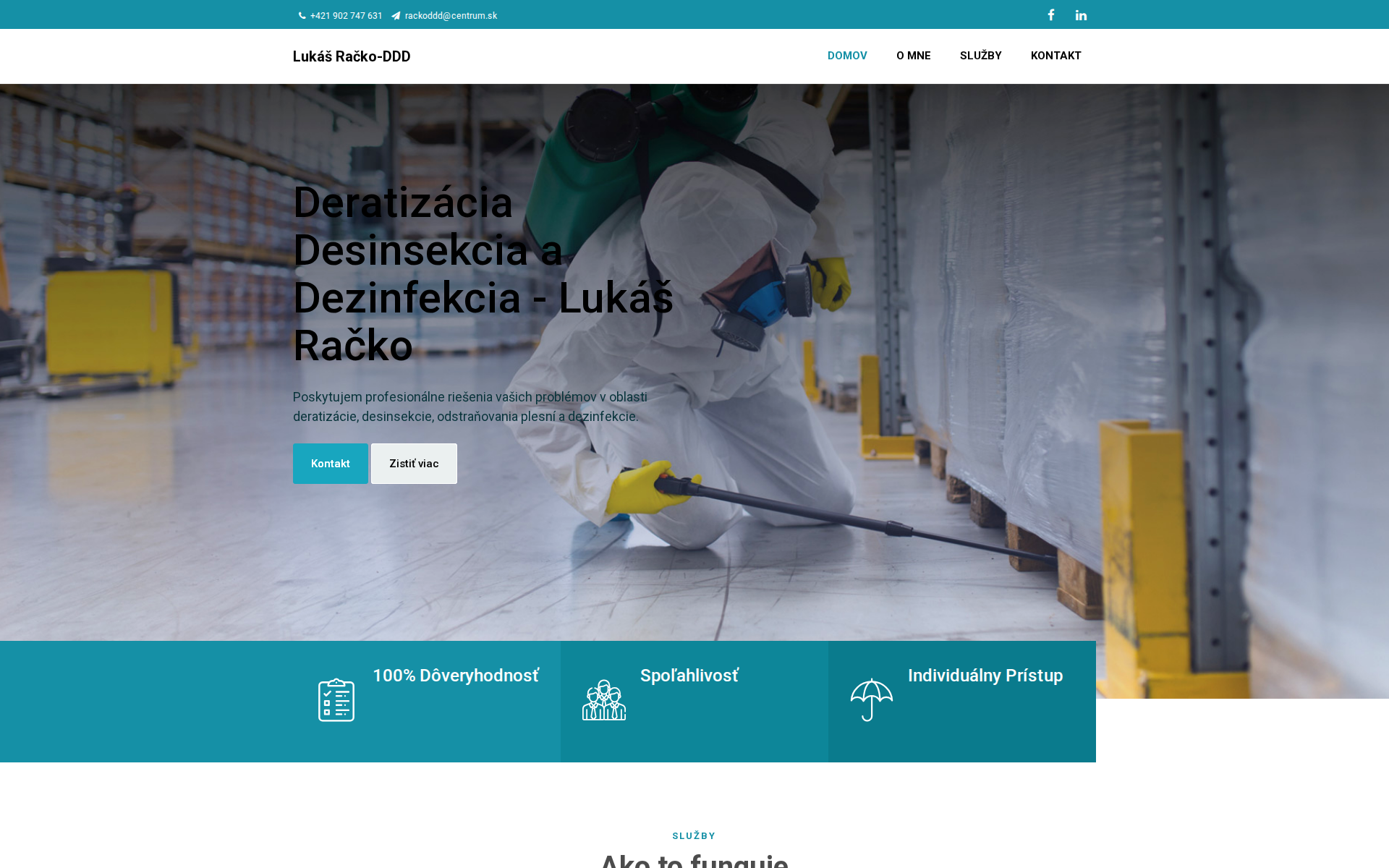 Náhľad webu deratizacia-racko.sk