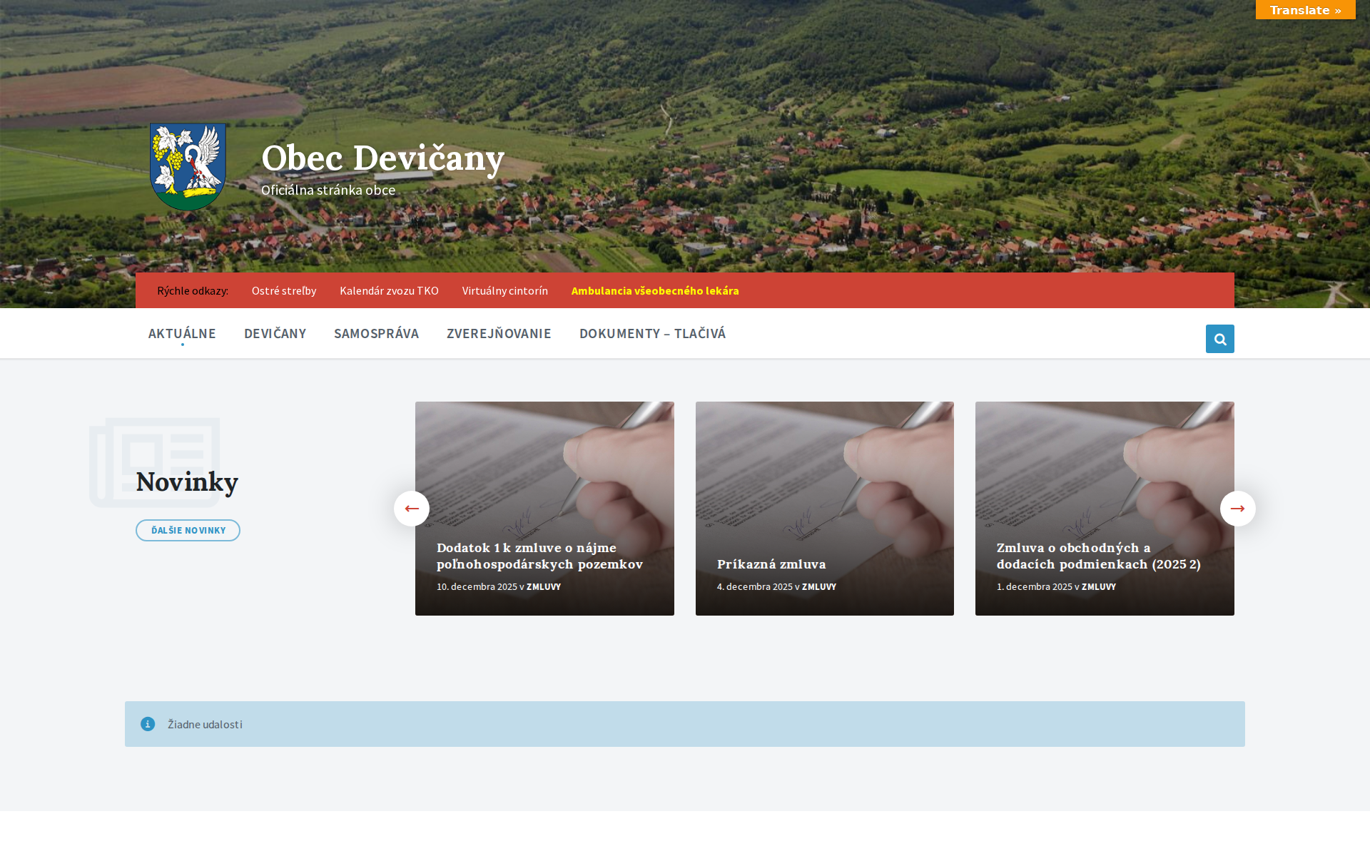 Náhľad webu devicany.sk