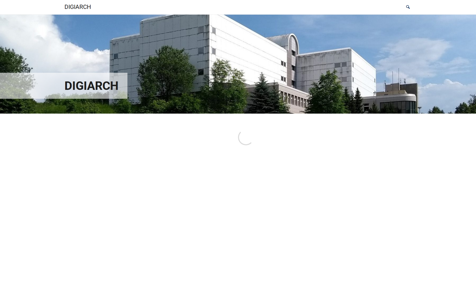 Náhľad webu digiarch.sk