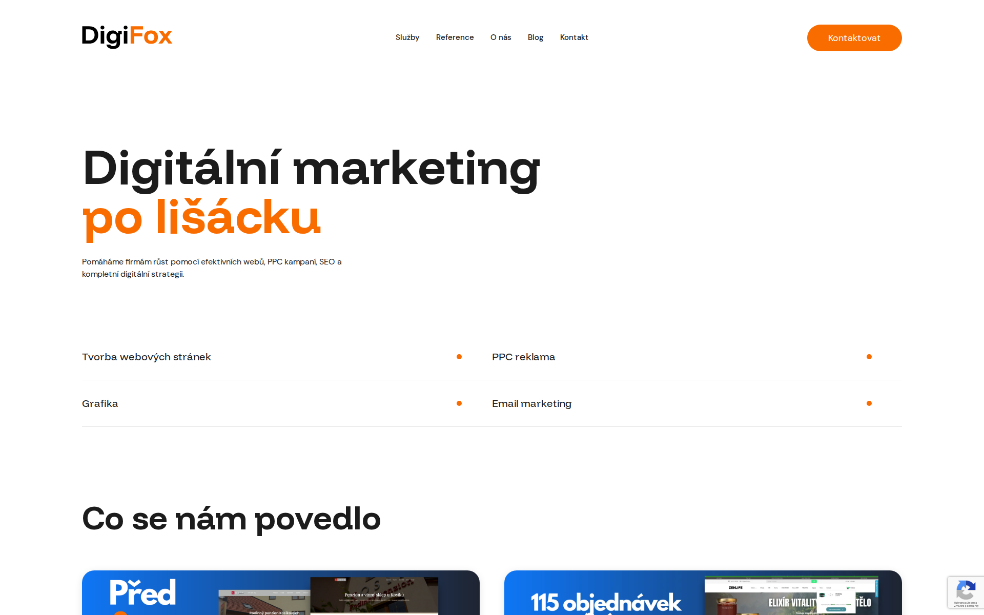 Náhľad webu digifox.sk