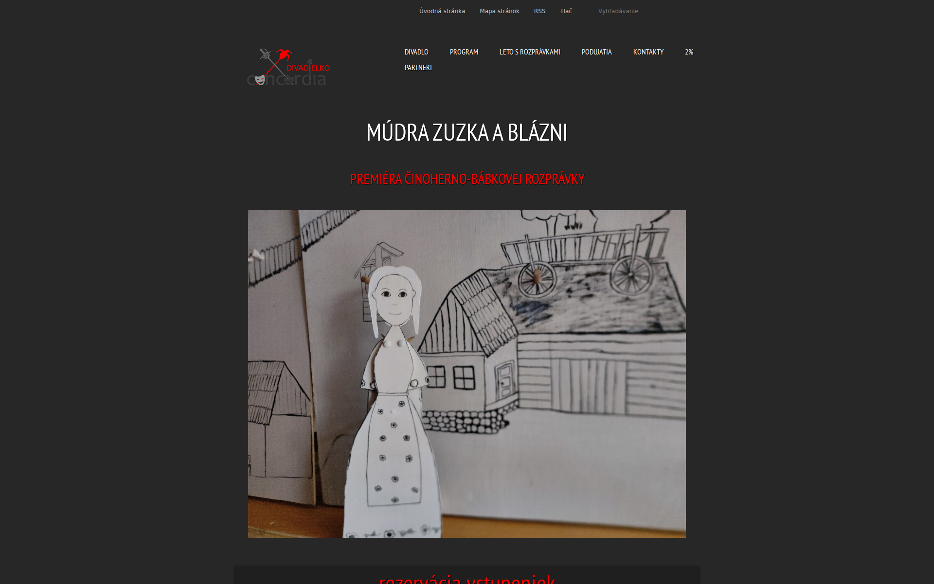 Náhľad webu divadielkoconcordia.sk