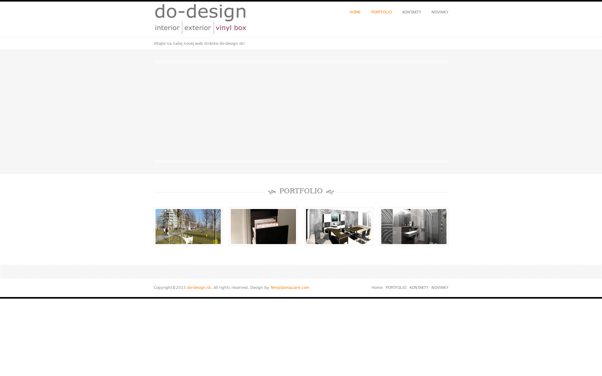 Náhľad webu do-design.sk