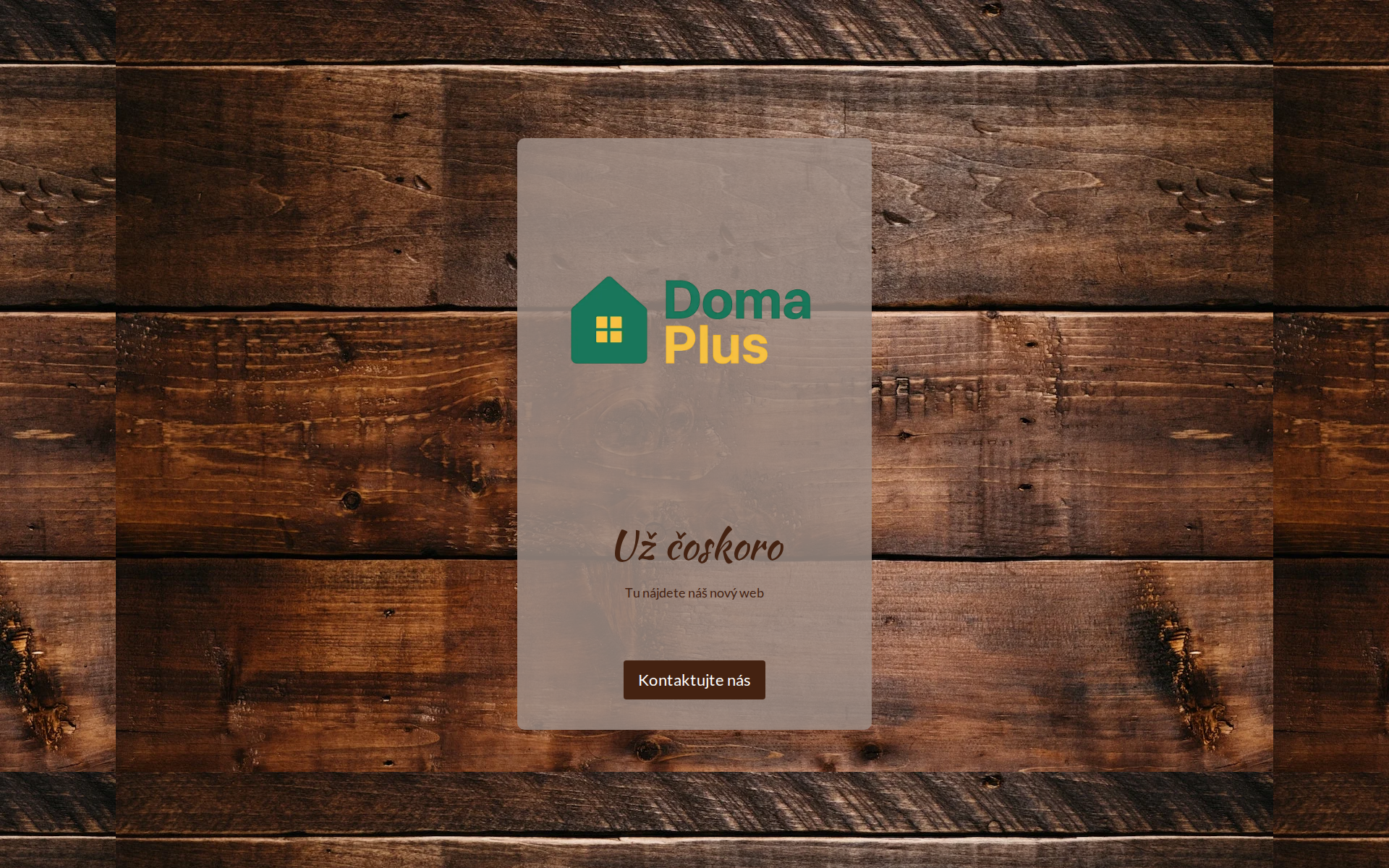 Náhľad webu domaplus.sk