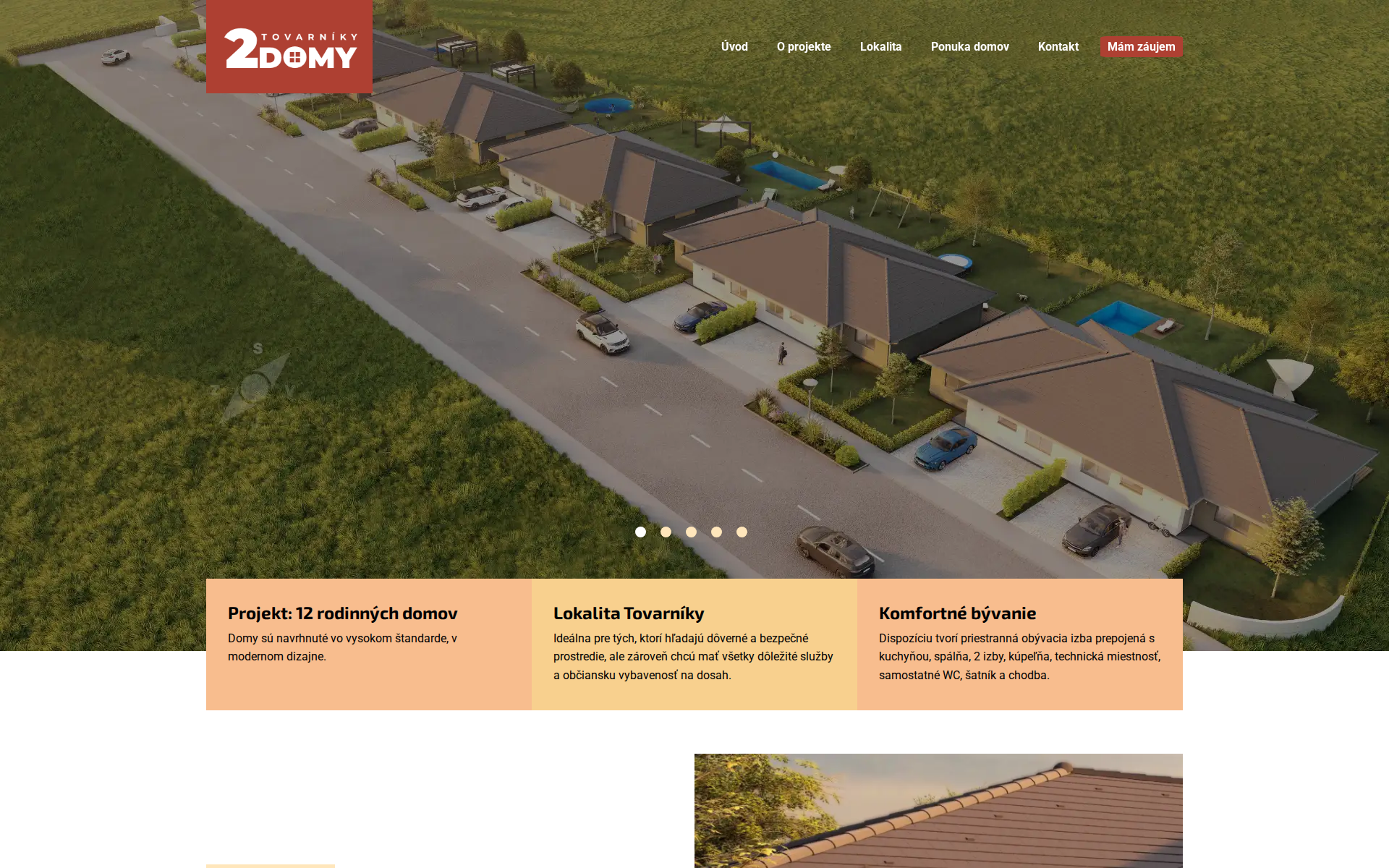 Náhľad webu domy-tovarniky.sk