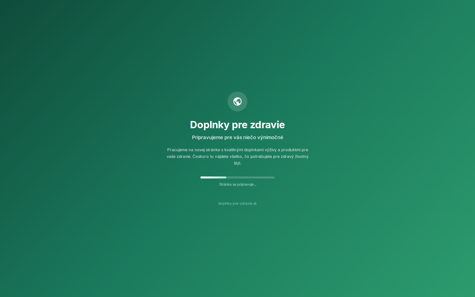 Náhľad webu doplnky-pre-zdravie.sk