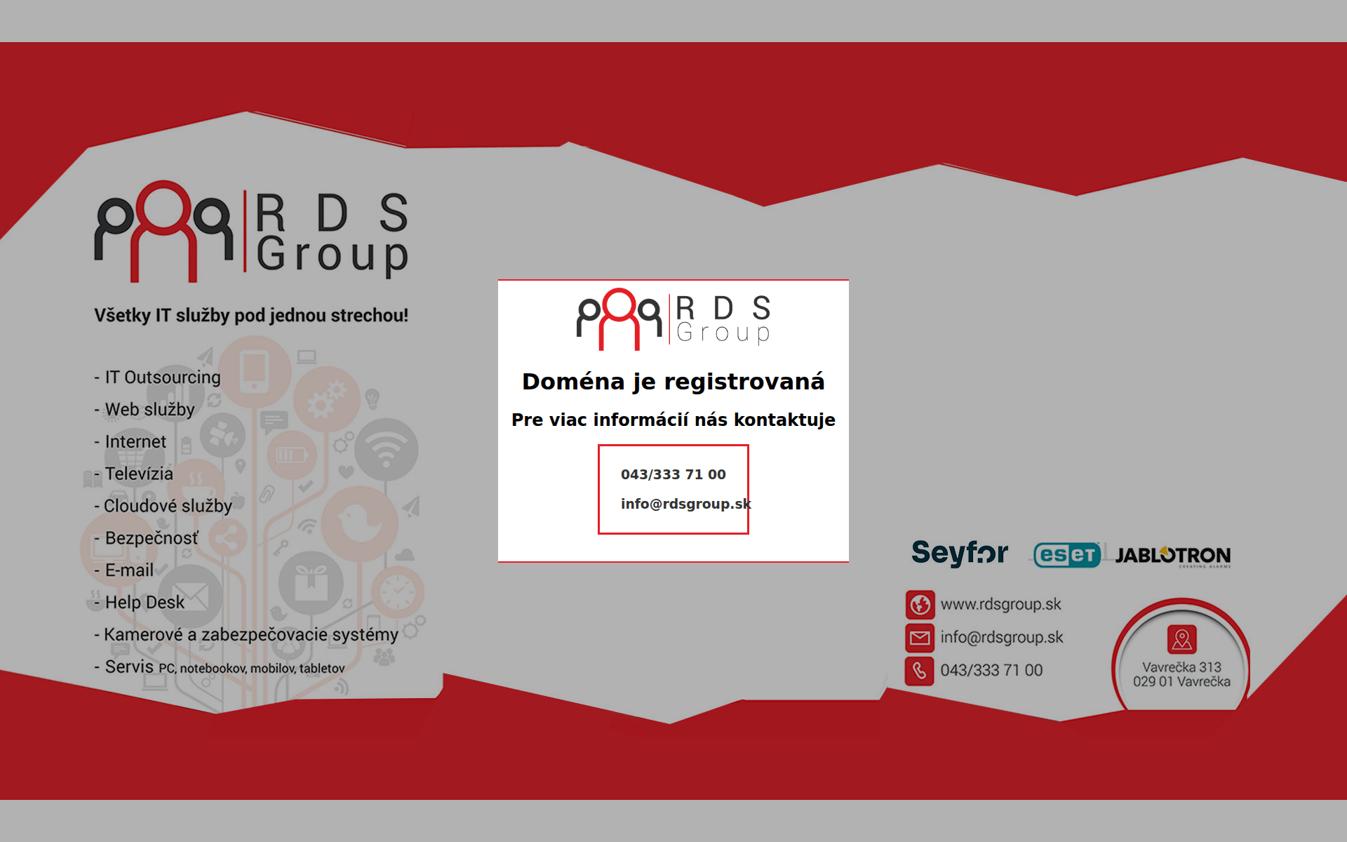 Náhľad webu dorusak.sk