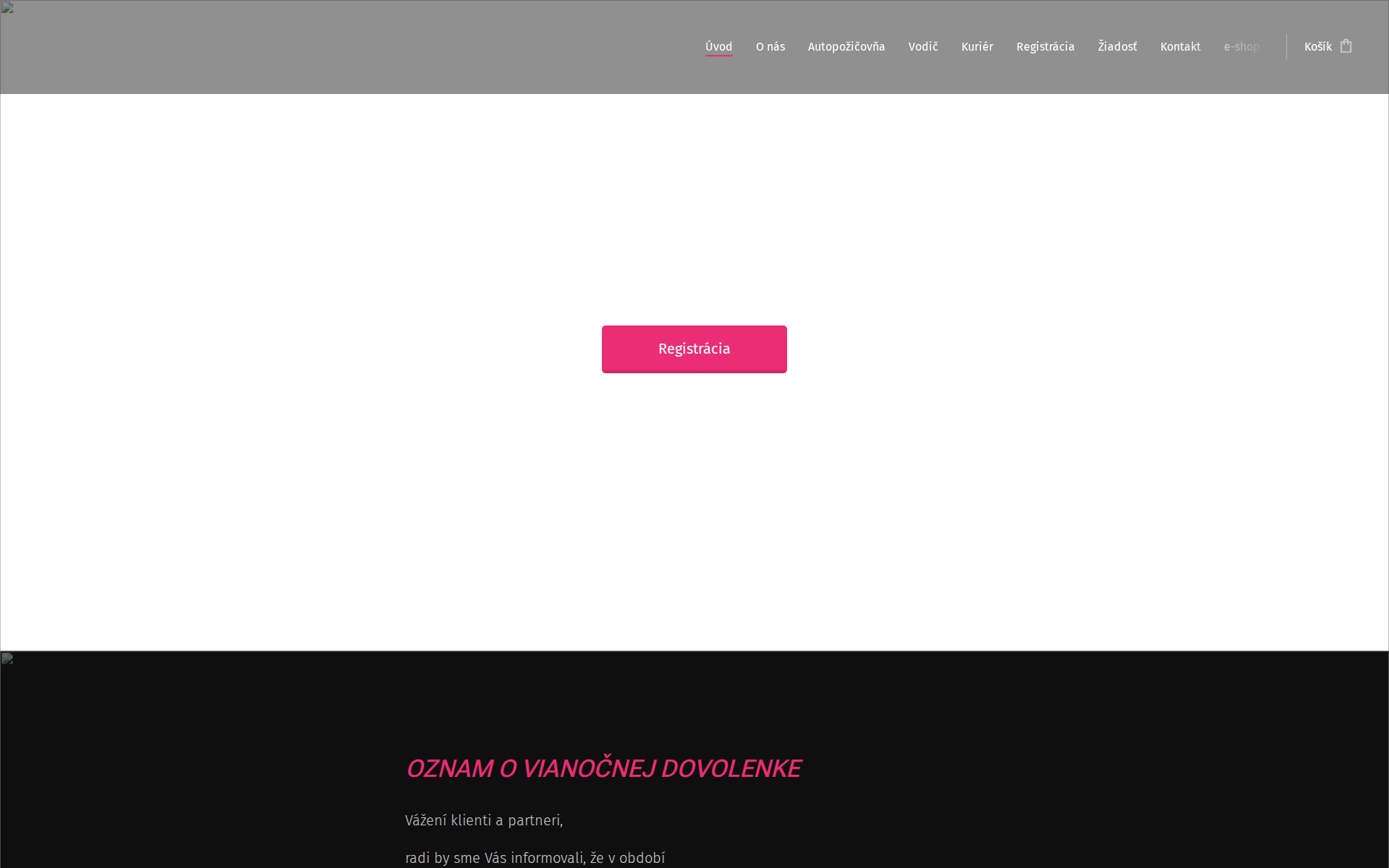 Náhľad webu drive2go.sk