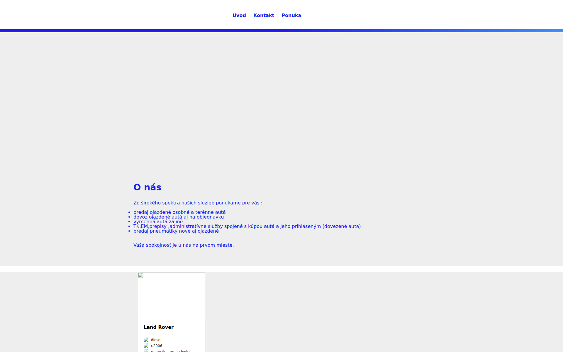 Náhľad webu dulovec.sk