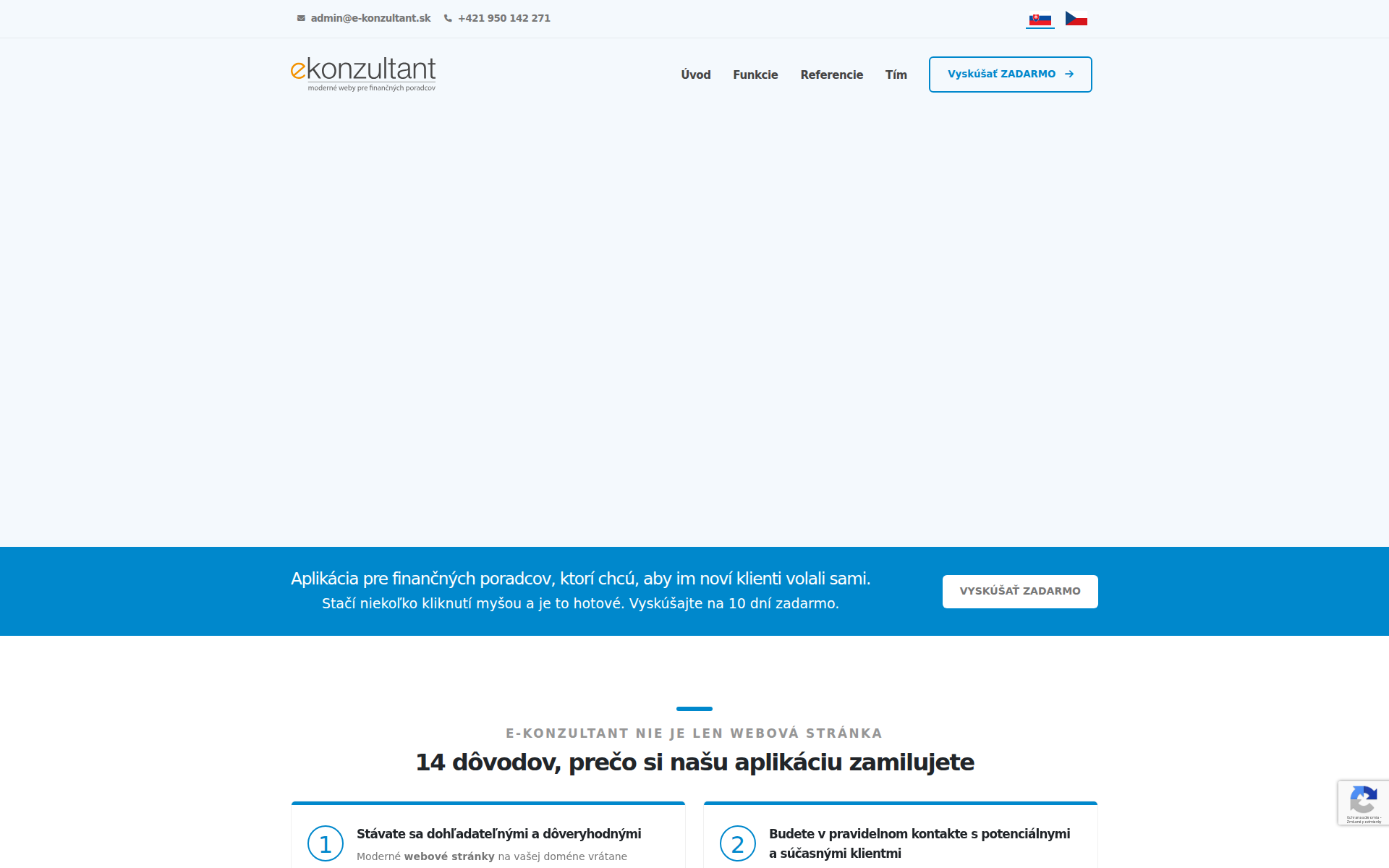 Náhľad webu e-konzultant.sk