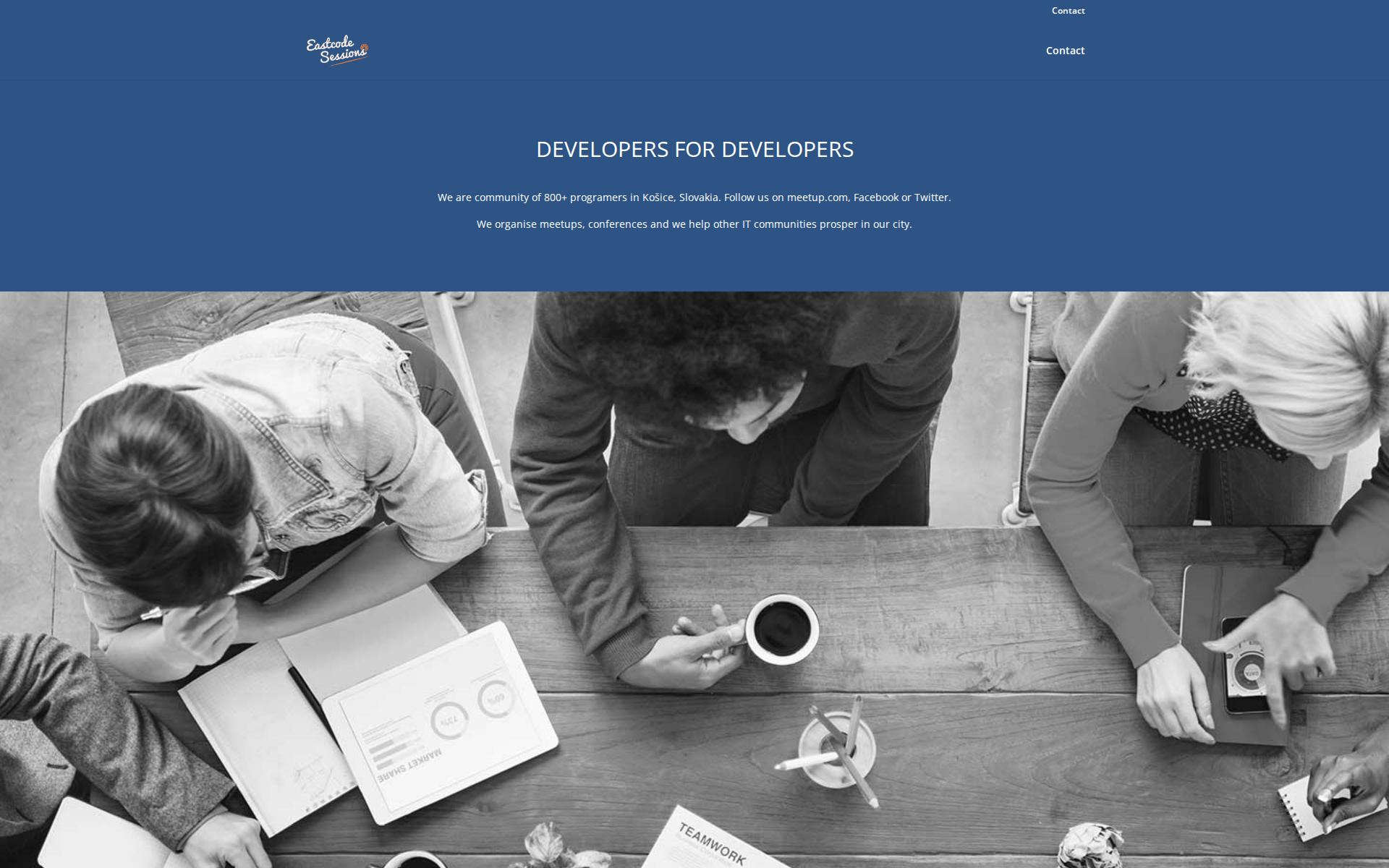 Náhľad webu eastcode.sk