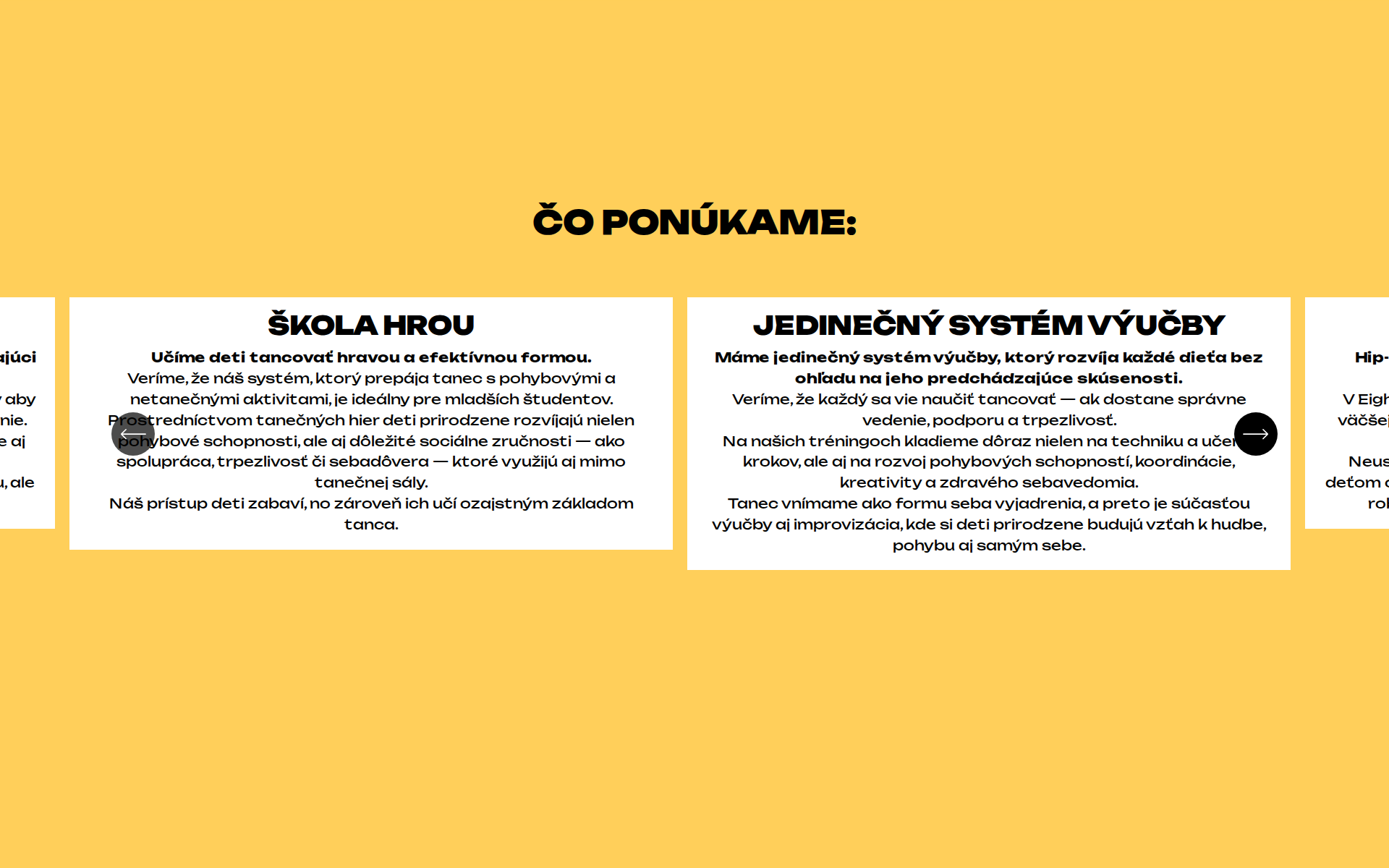 Náhľad webu eightgroovecrew.sk