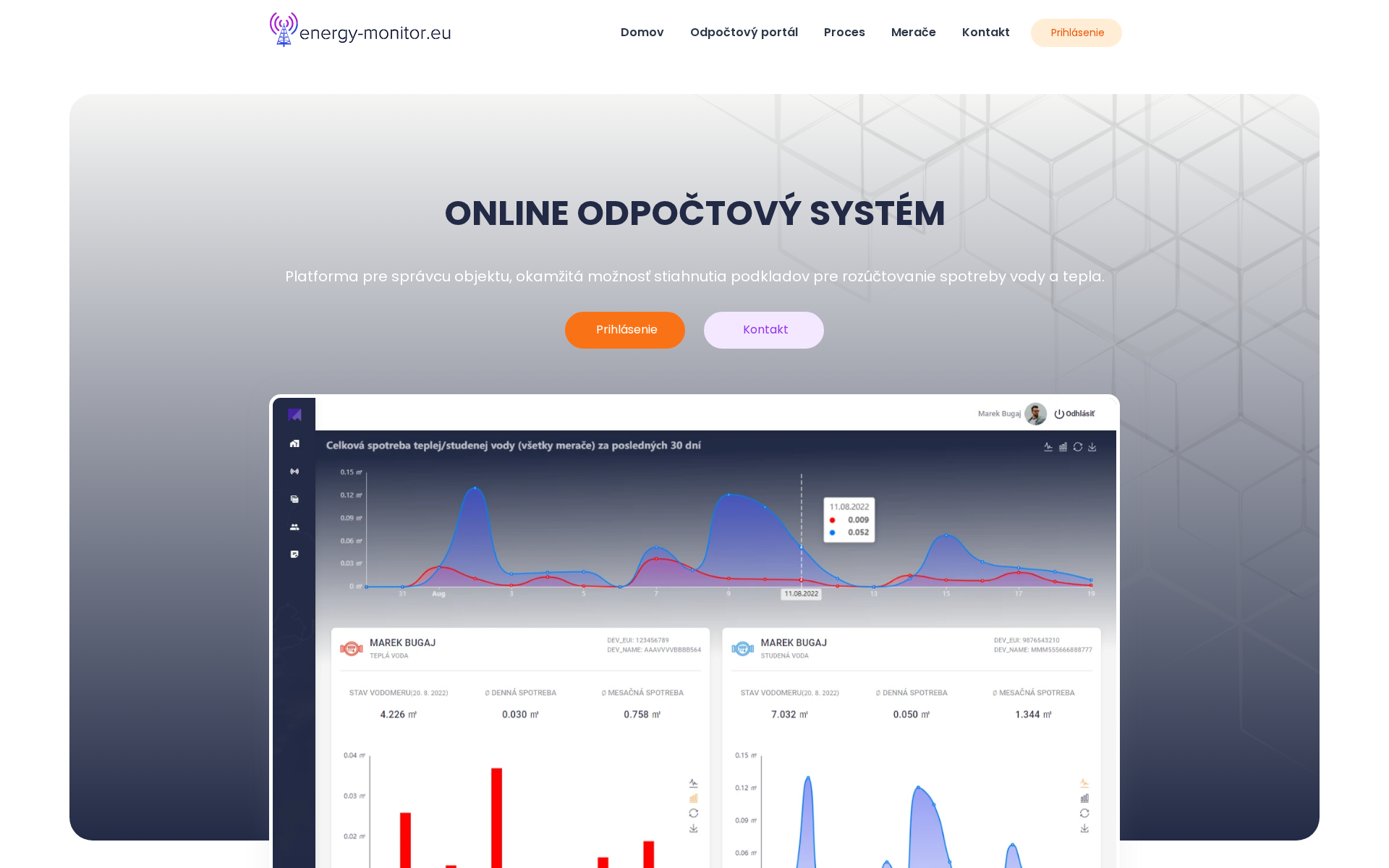 Náhľad webu enmo.sk
