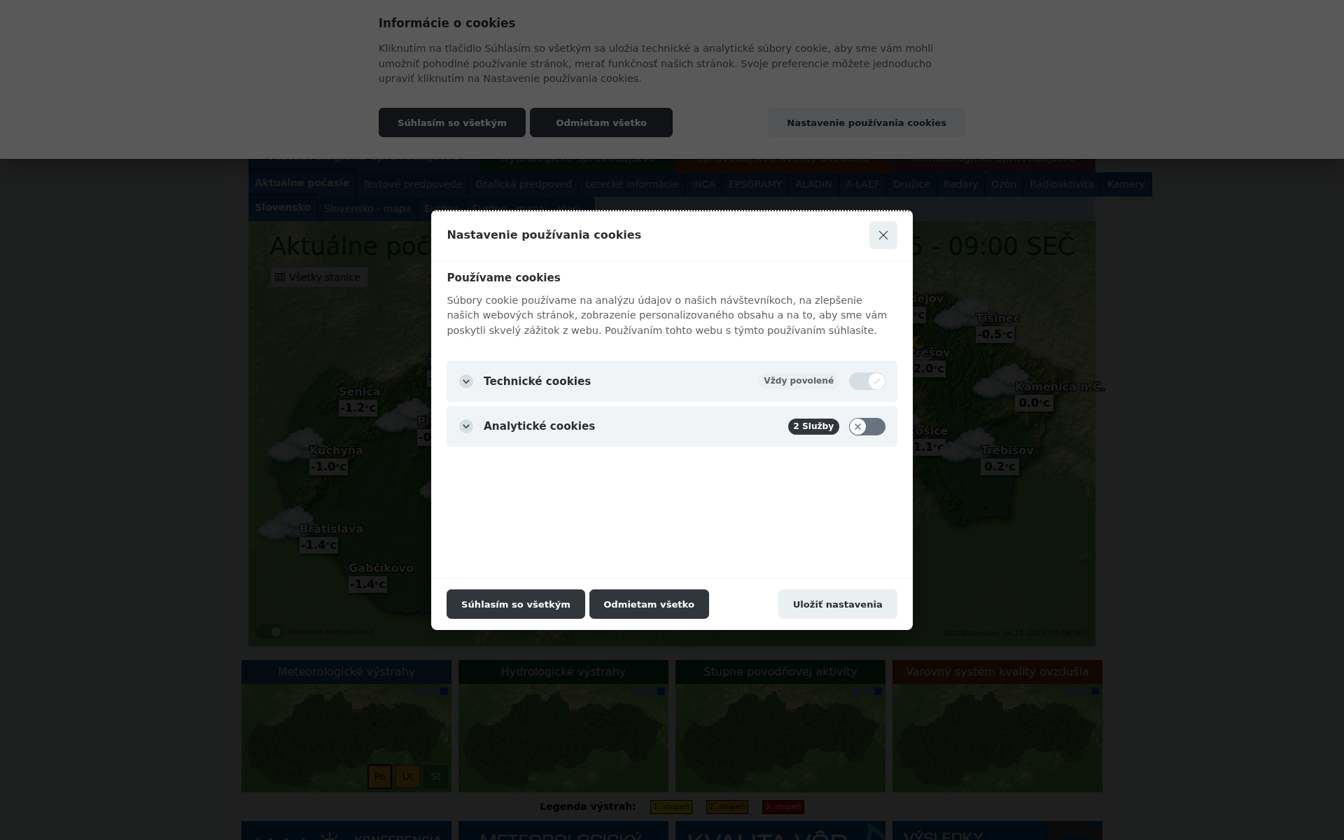 Náhľad webu epocasie.sk