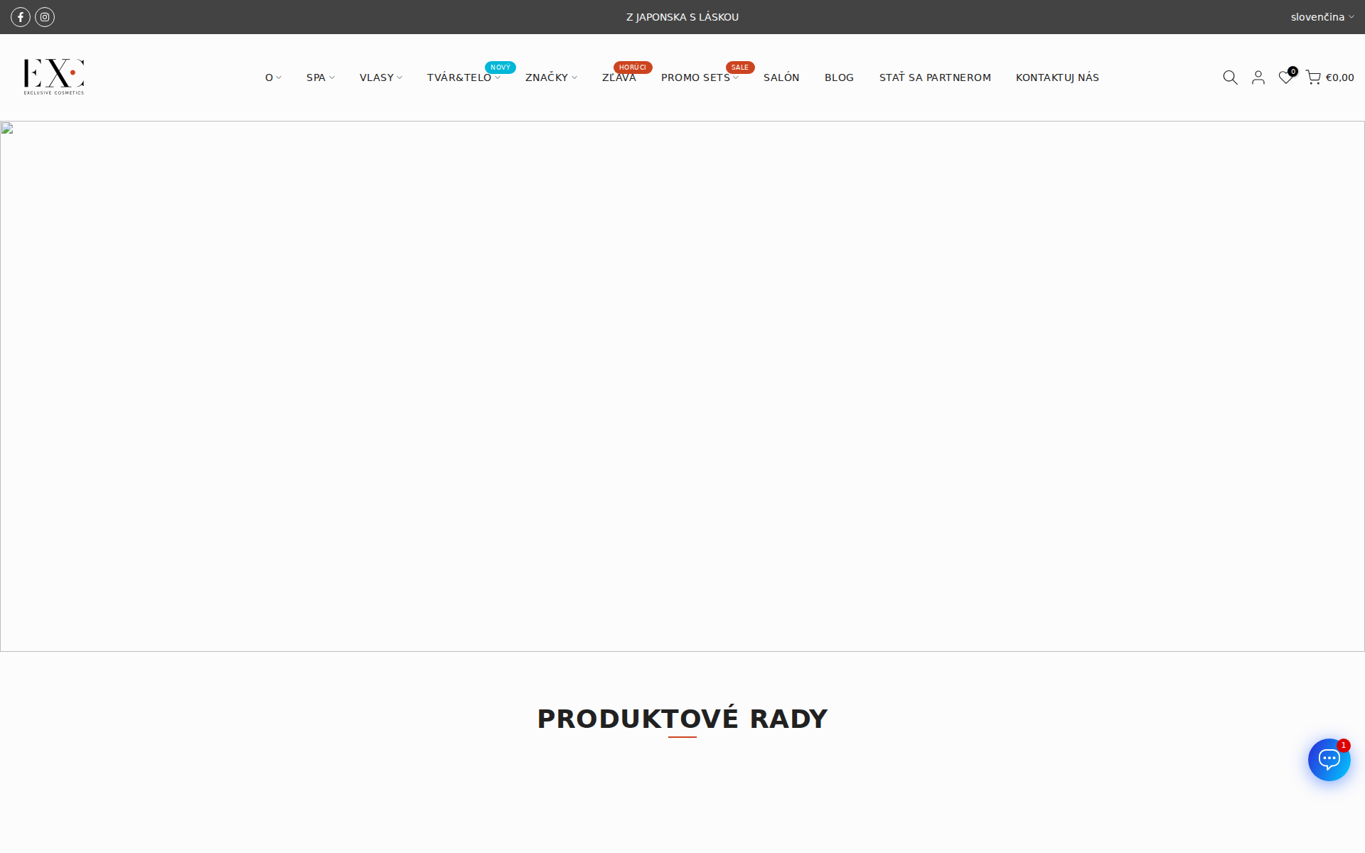 Náhľad webu exc-beauty.sk