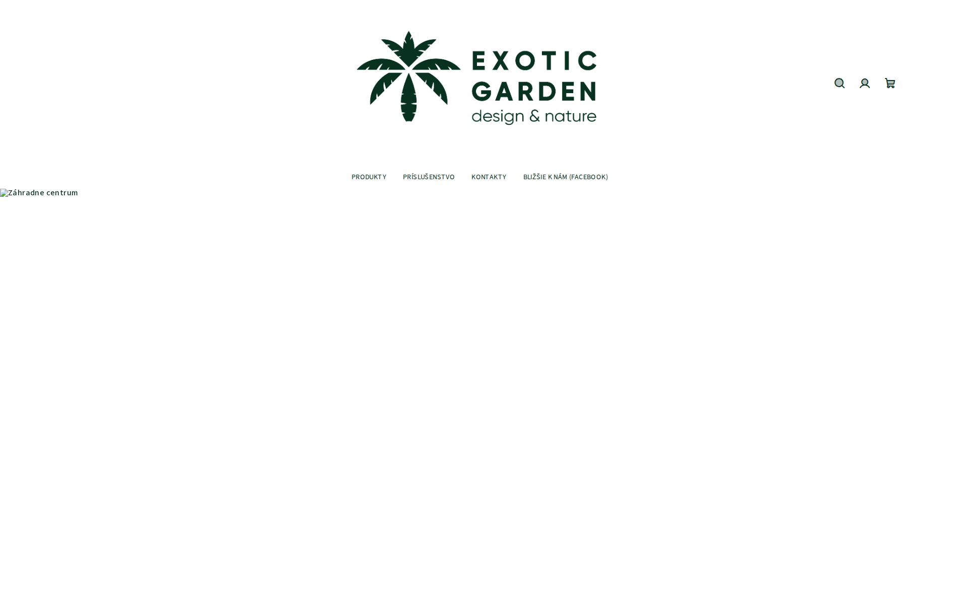 Náhľad webu exoticgardeneshop.sk