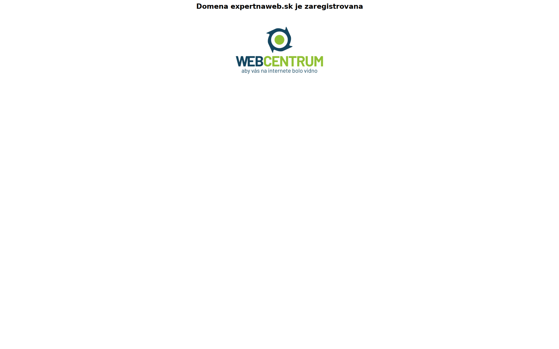 Náhľad webu expertnaweb.sk