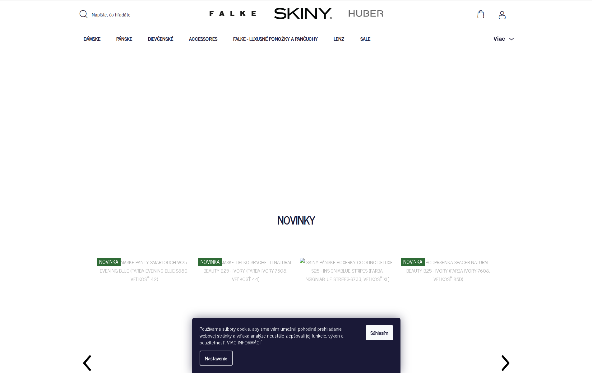 Náhľad webu falke.sk