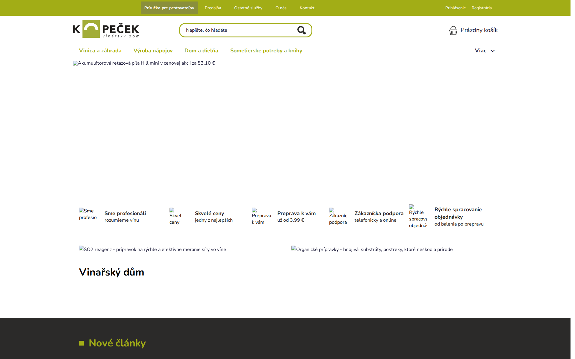 Náhľad webu fermihill.sk