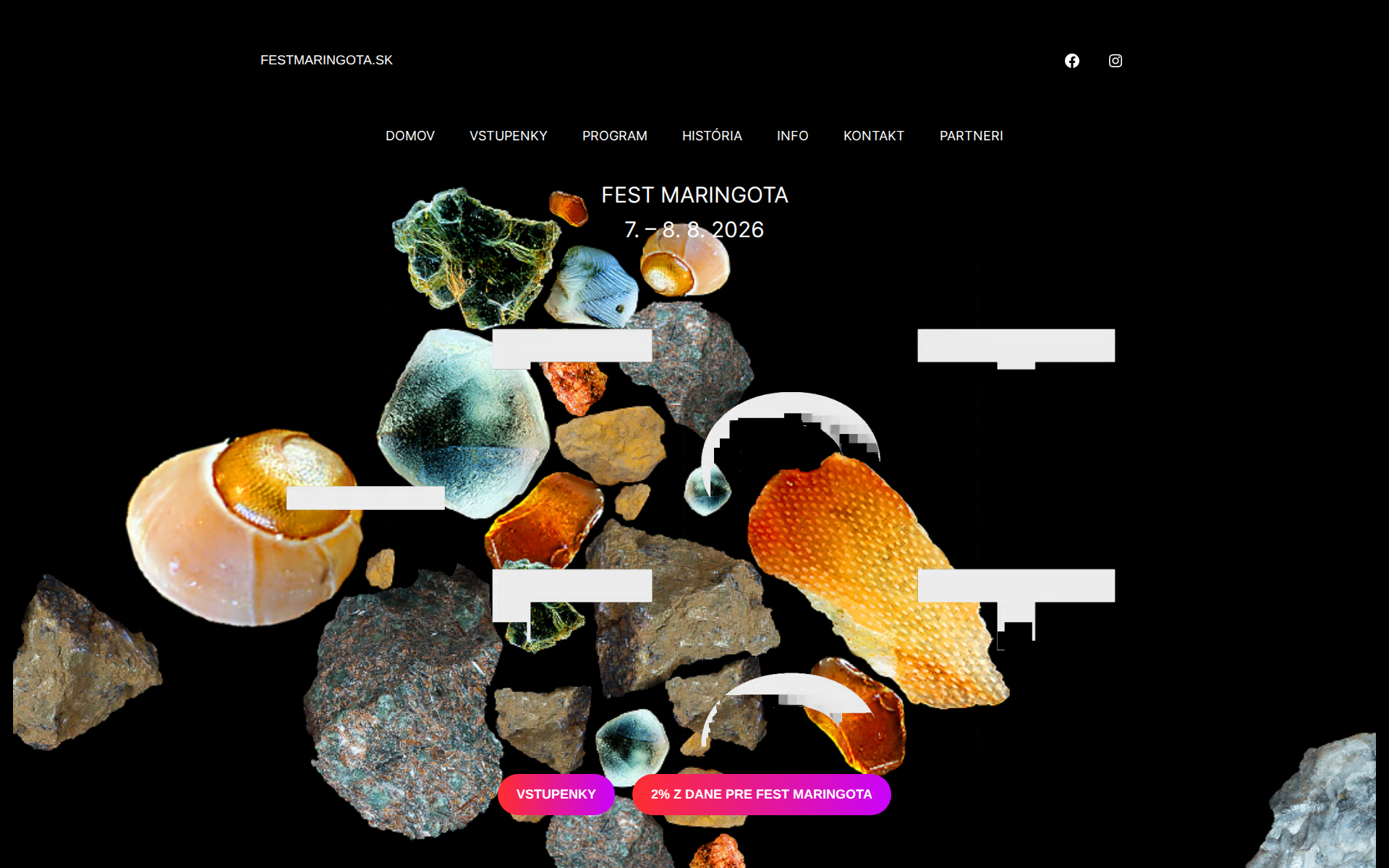 Náhľad webu festmaringota.sk