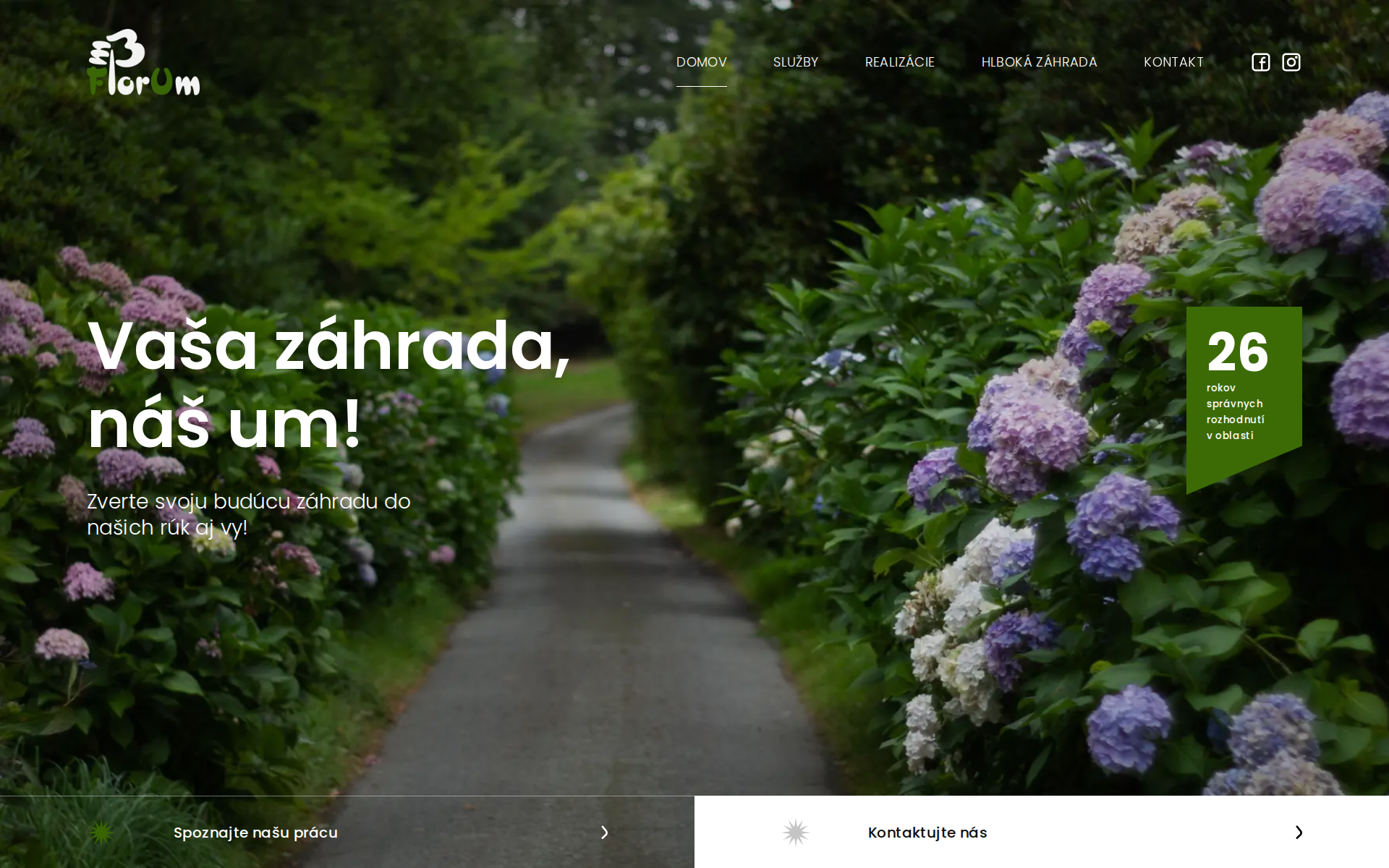 Náhľad webu florum.sk